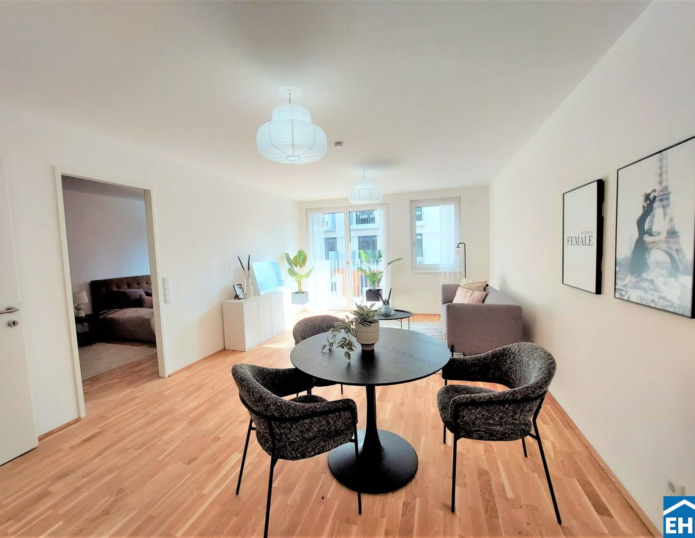 Großzügige 2-Zimmer-Wohnung nahe dem Laaer Wald!