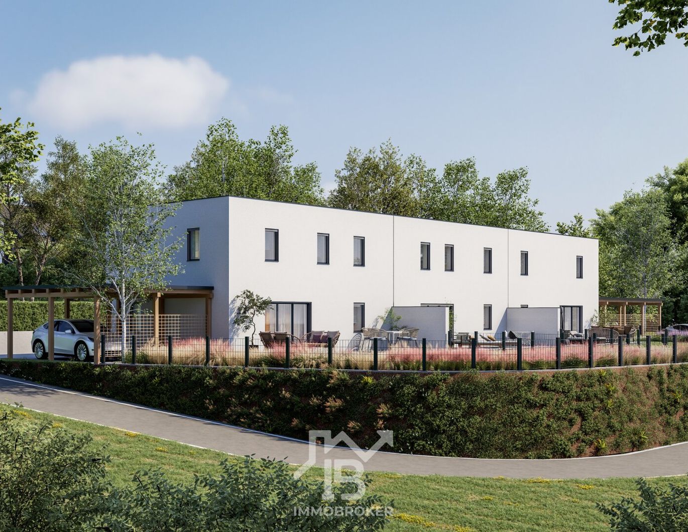 Exklusives Eckreihenhaus mit großzügigem Garten - ERSTBEZUG