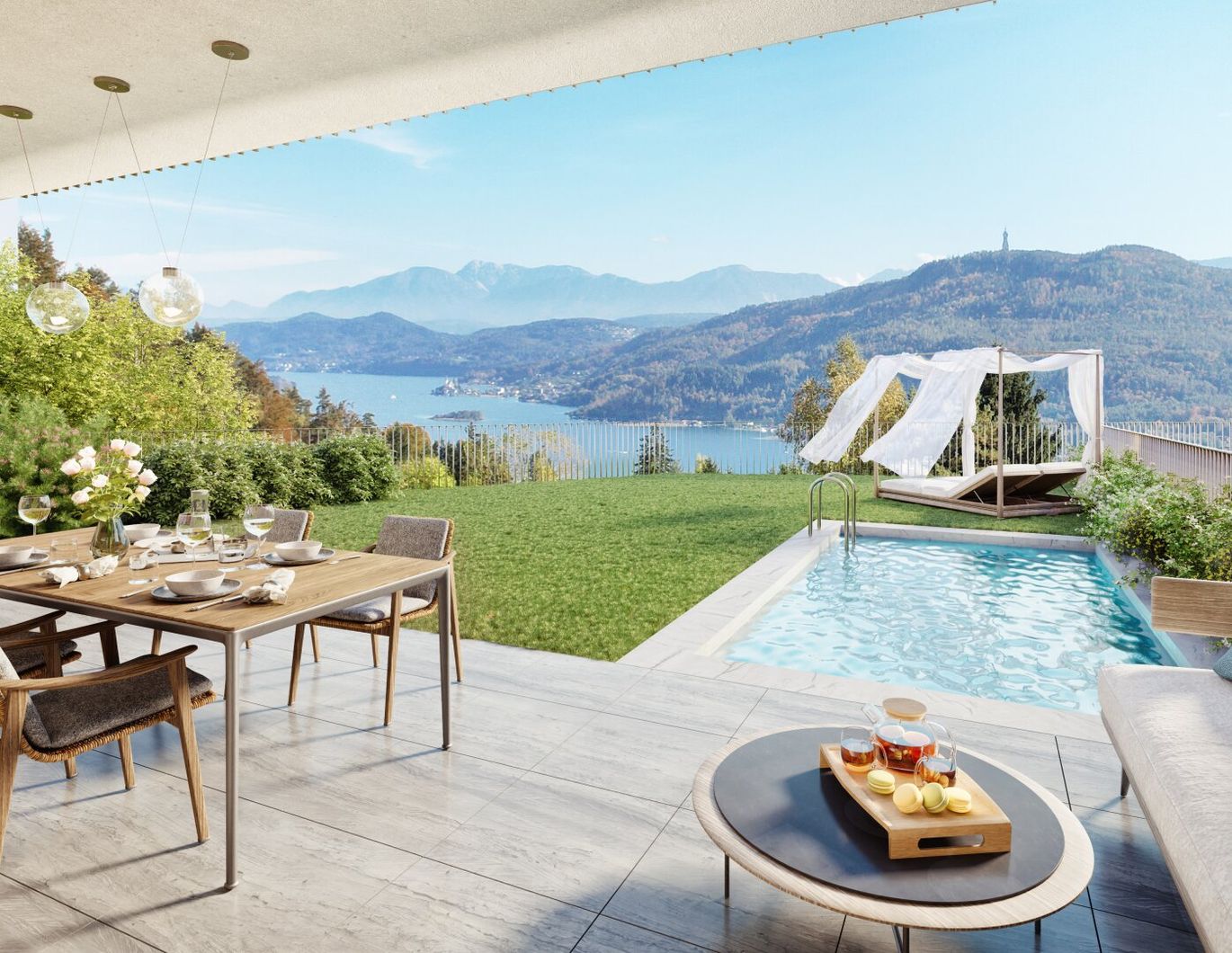 Bezaubernde 2-Zimmer Wohnung in Techelsberg am Wörther See mit großem Garten!