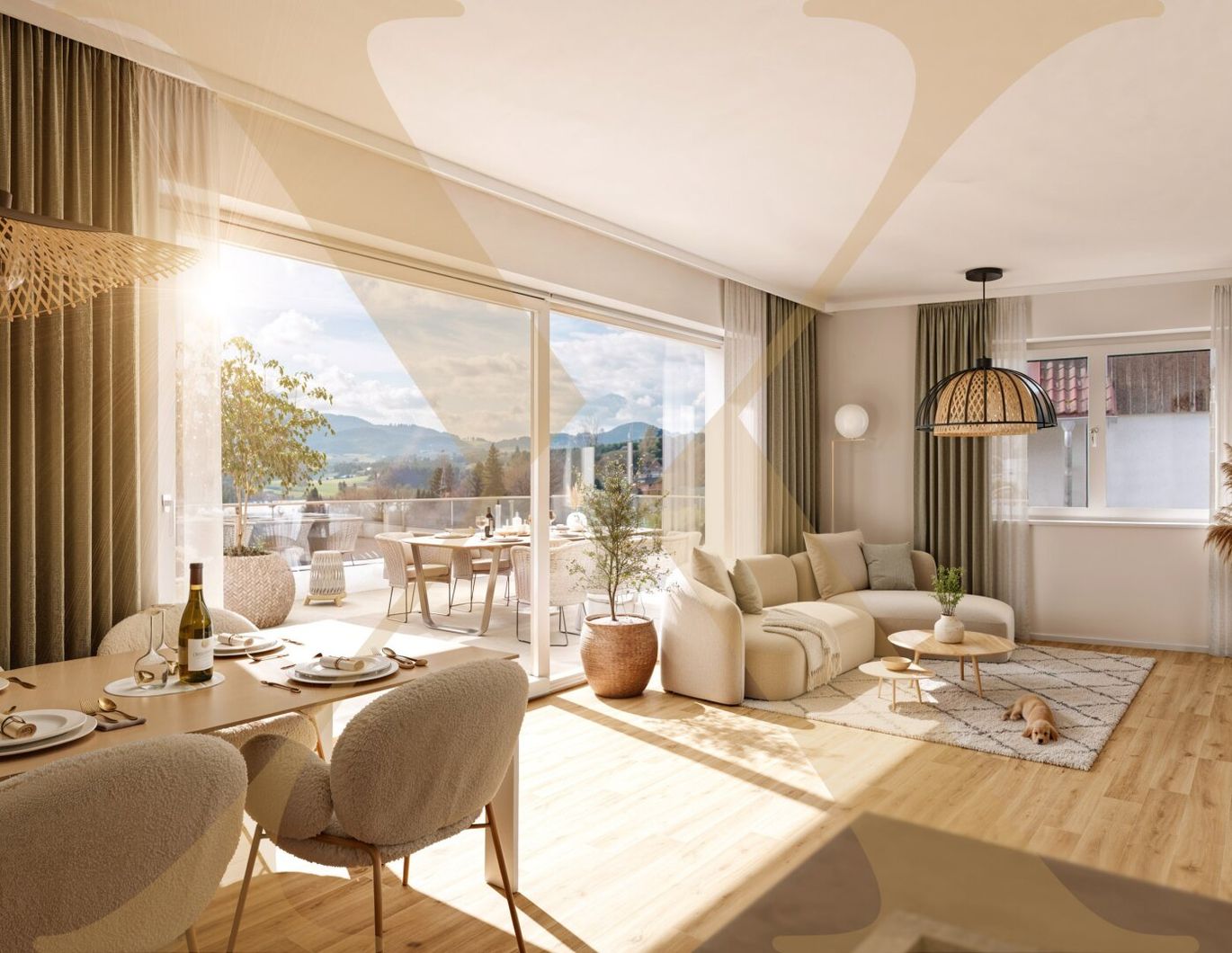 NEUBAU! Familienfreundliche 4-Zimmer-Wohnung mit großzügigem Balkon in Seenähe in Seewalchen am Attersee!