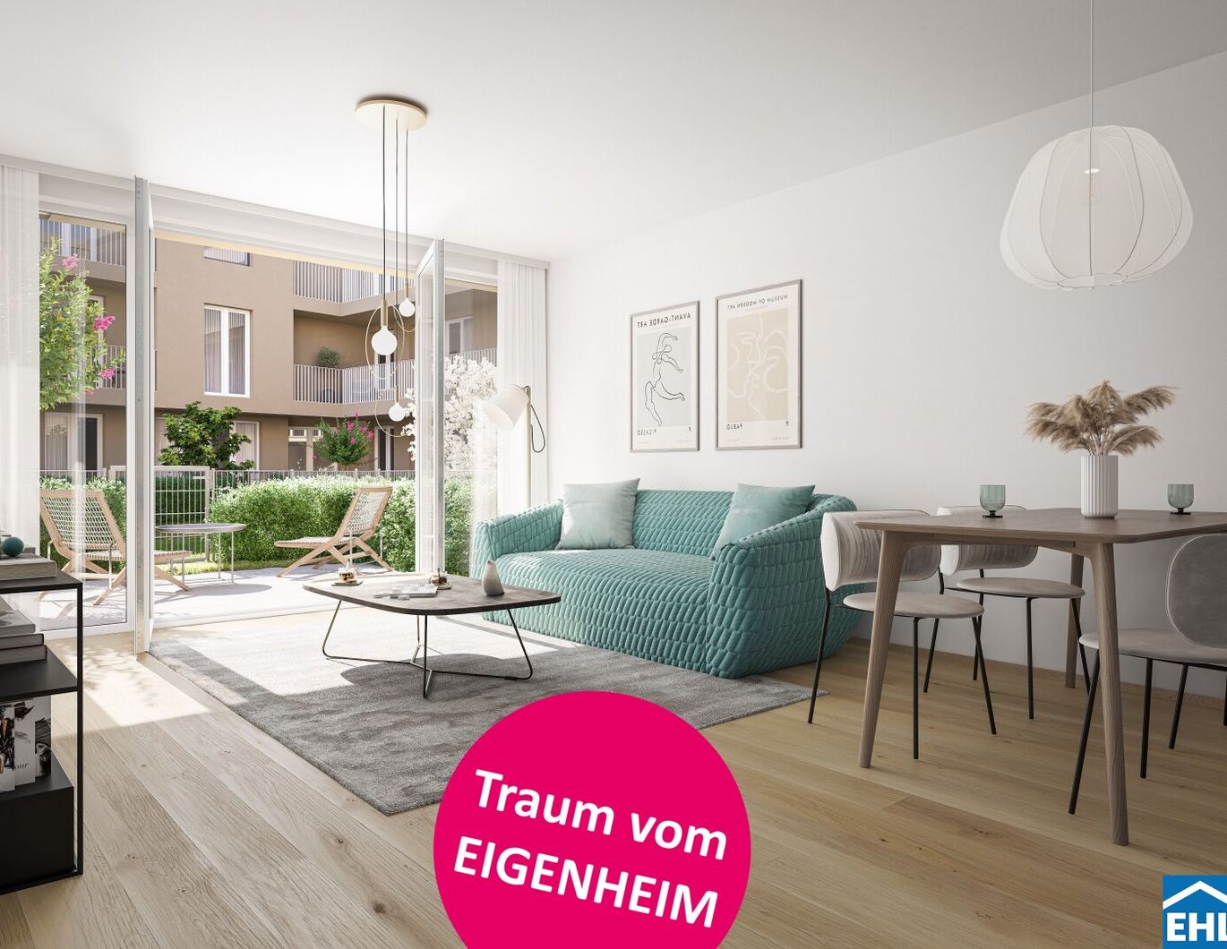 Naturnahes Wohnvergnügen: lichtdurchflutete Einheiten warten auf Sie!
