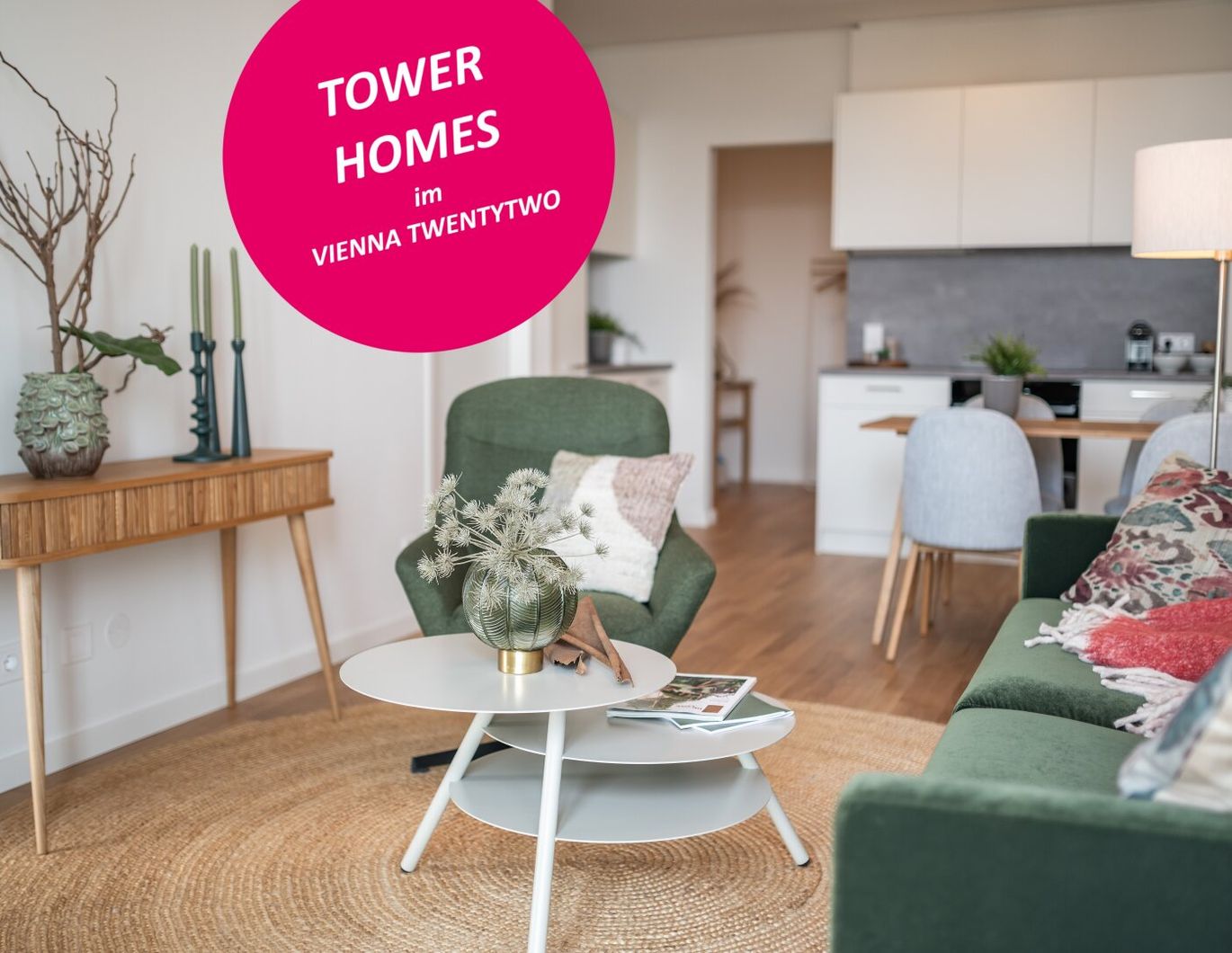 Erstbezug im VIENNA TWENTYTWO bei der U1 *Rooftop-Pool inklusive*