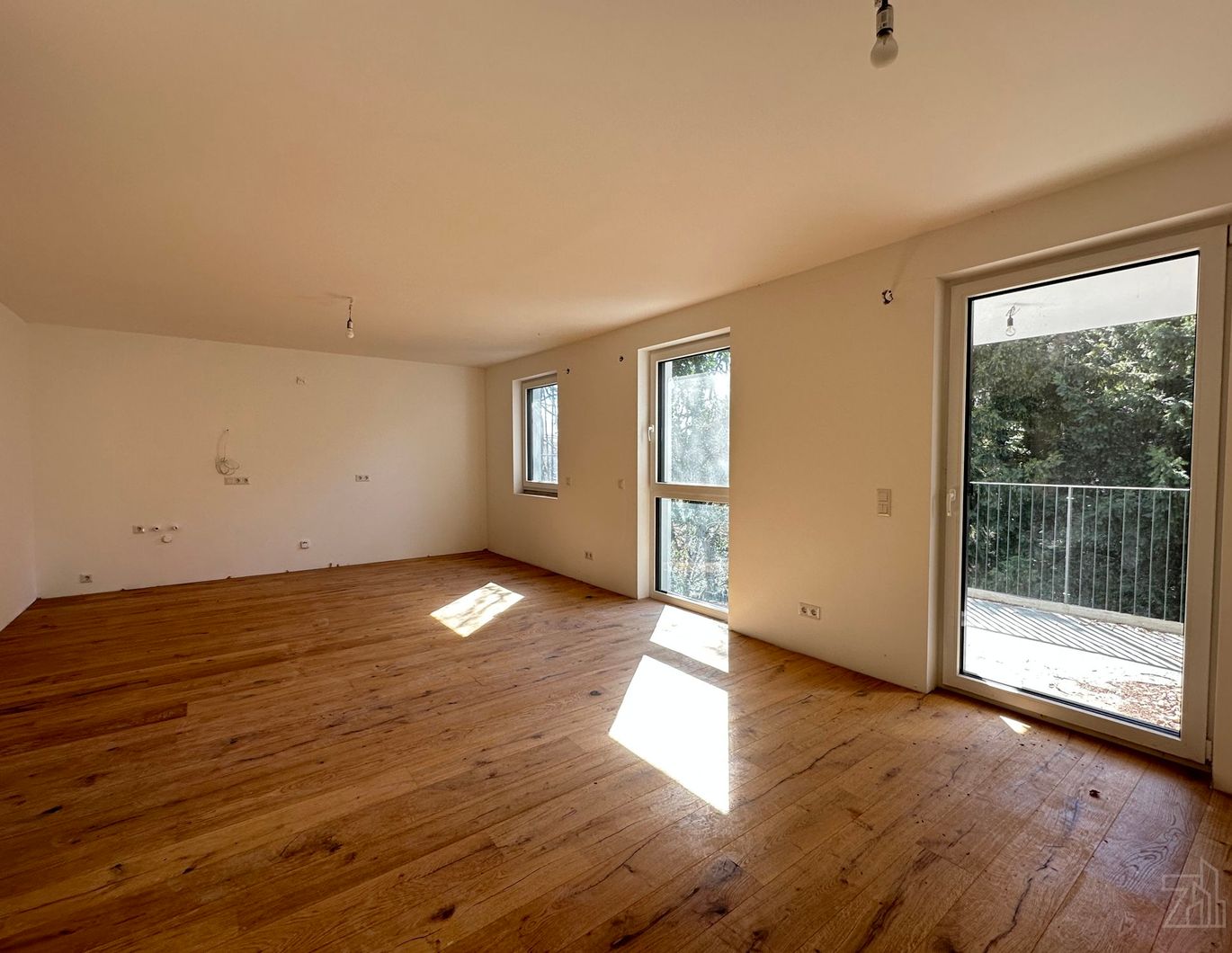 Ruhige 3 Zimmer-Wohnung mit 2 Balkonen & Grünblick | Belichtung von 2 Himmelsrichtungen | ERSTBEZUG