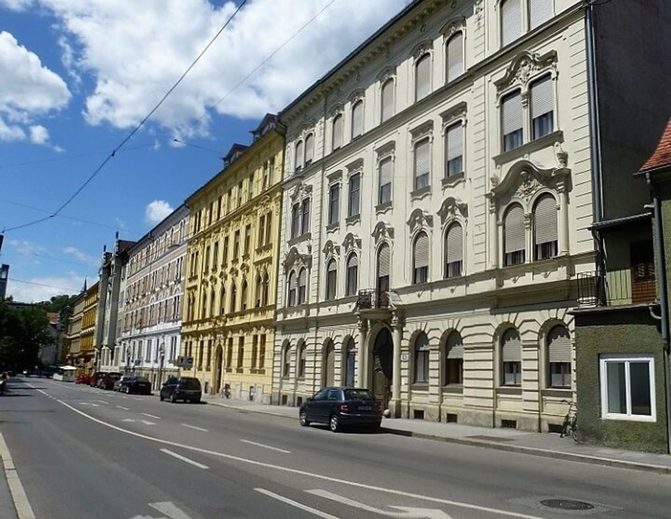 Anlageobjekt mit exklusiven Wohnungen im Jugendstilhaus und KFZ-Tiefgaragenabstellplätze in absoluter Bestlage, direkt gegenüber der Karl-Franzens-Universität