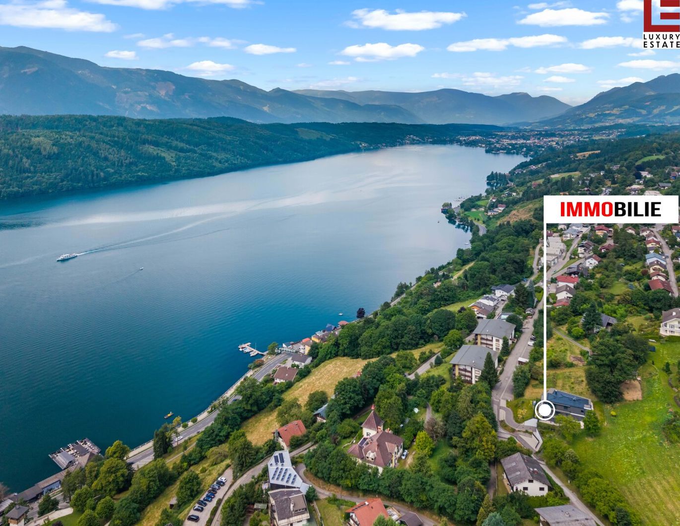 Neubauwohnung auf der Sonnenseite über Millstatt am See mit Panoramablick!