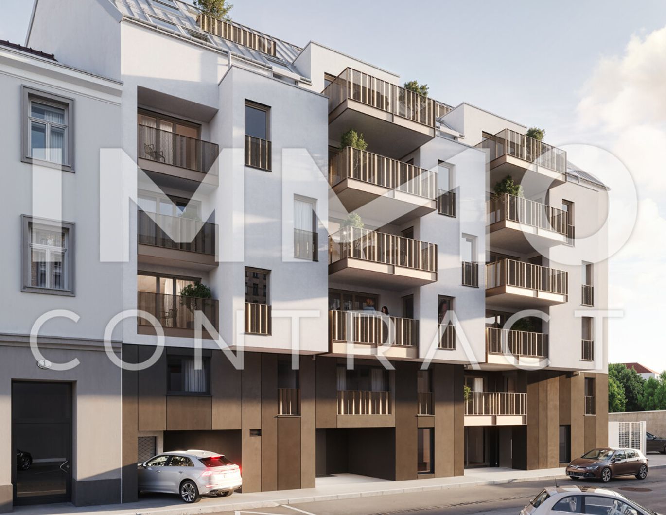 Moderner Neubau im Dachgeschoss - 3-Zimmer-Wohnung mit Freifläche