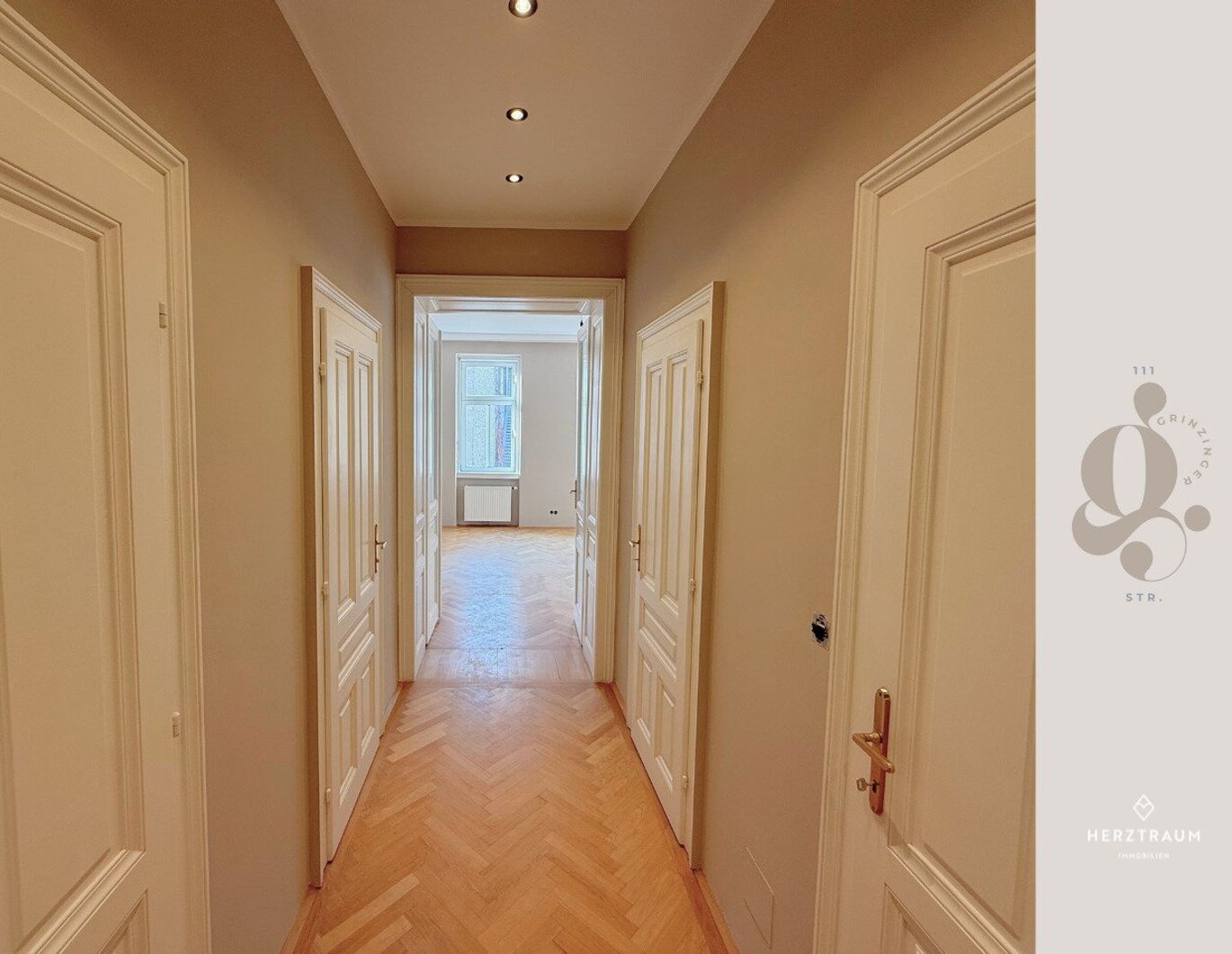 Wiener Altbaucharme mit Grünblick - Harmonische 64 m² Altbauwohnung im 19. Bezirk - PROVISIONSFREI