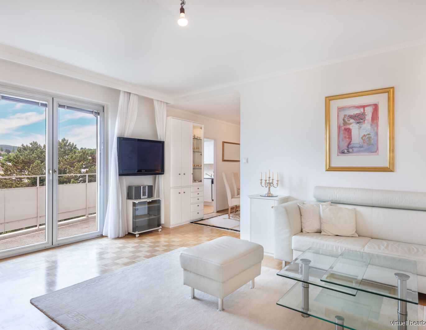 Lichtdurchflutet & unverbauter Grünblick! Große Wohnung mit ca. 104 m² NF & Garagenbox in Brunn/Geb!