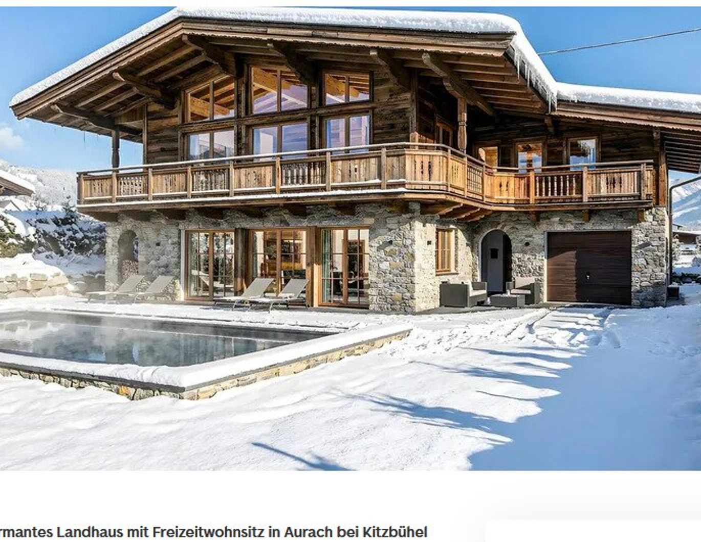 Traumhafter Freizeitwohnsitz in Aurach mit Kaiserblick und Riesen Potential!