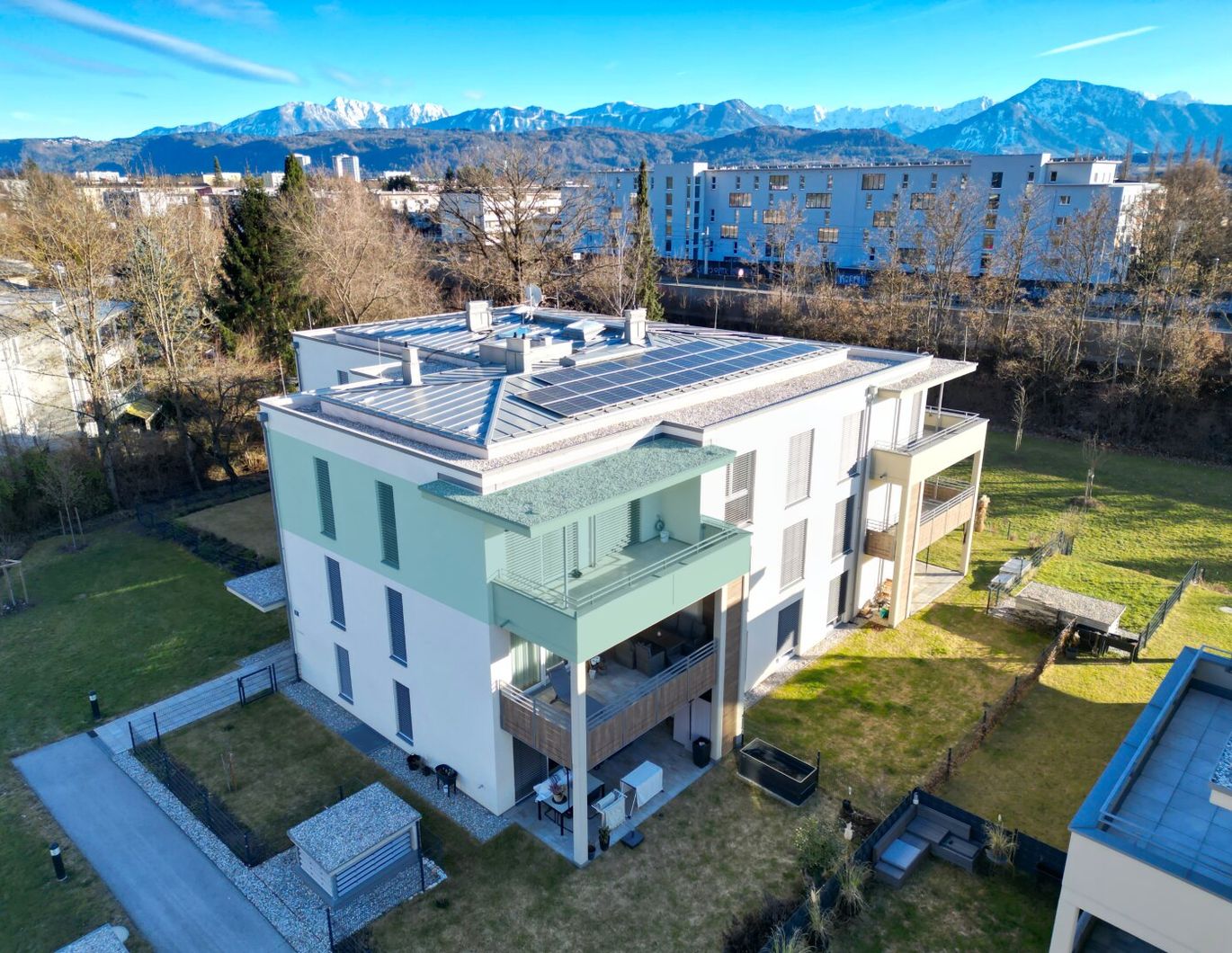 Neubauwohnung 2023 am Kreuzbergl - großer Balkon, hochwertige Küche & optional 2 TG-Stellplätze - HANDKUSS Klagenfurt