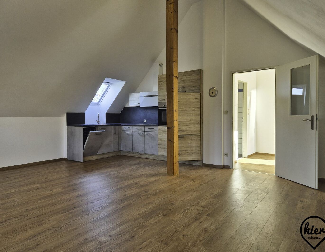 Mureck Hauptplatz: DG-Wohnung in Ruhelage