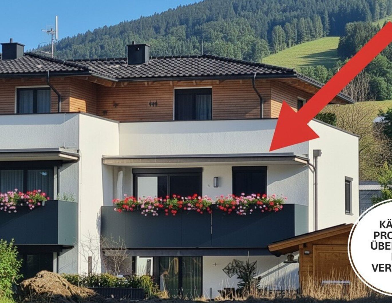 Neuwertige 3 Zimmer Wohnung, inklusive Küche, Tiefgarage sowie Lift in Mondsee - Baurechtseigentum