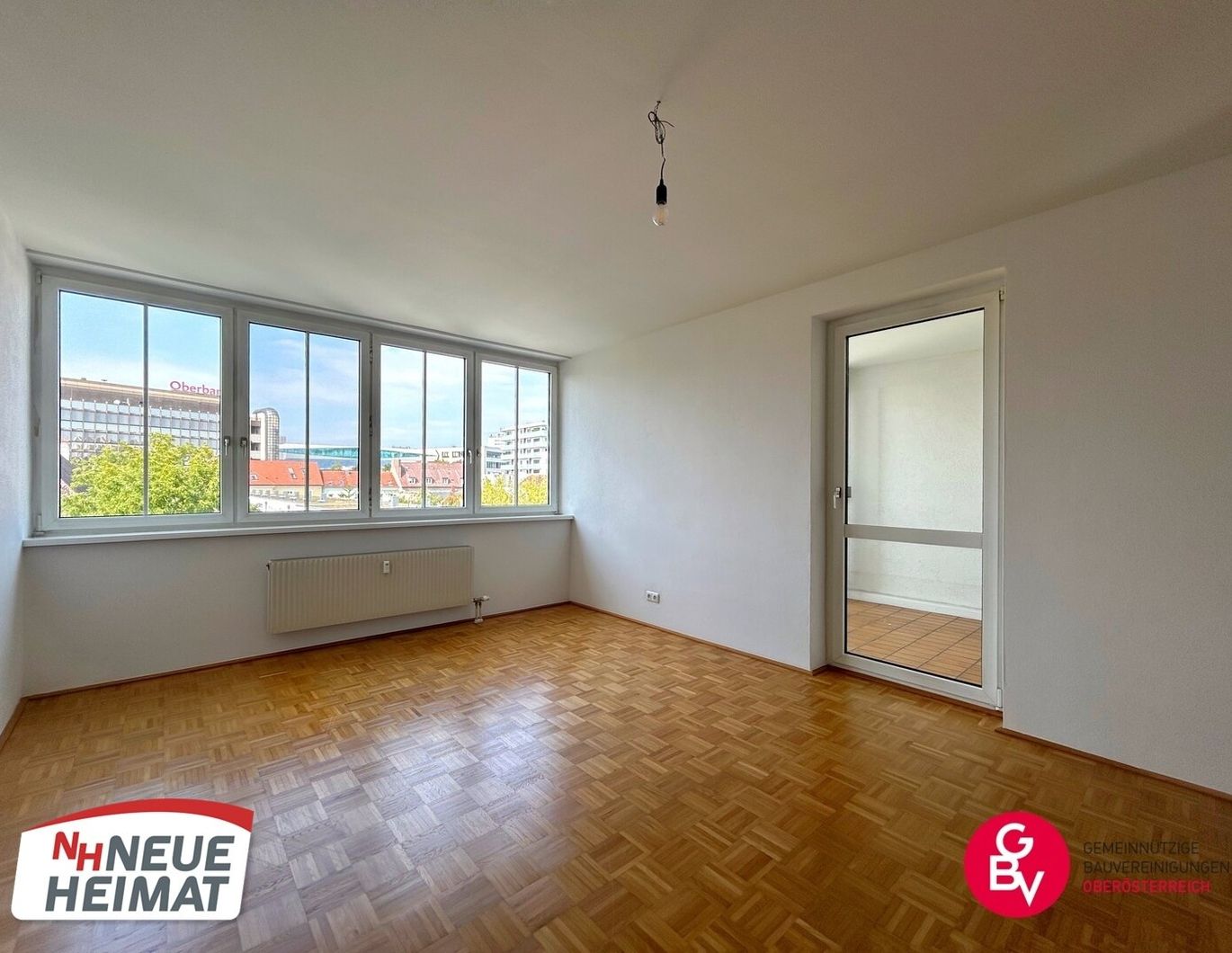 TOLLE LINZER CITYWOHNUNG MIT 3 ZIMMER, 2 BÄDER UND GERÄUMIGER LOGGIA!