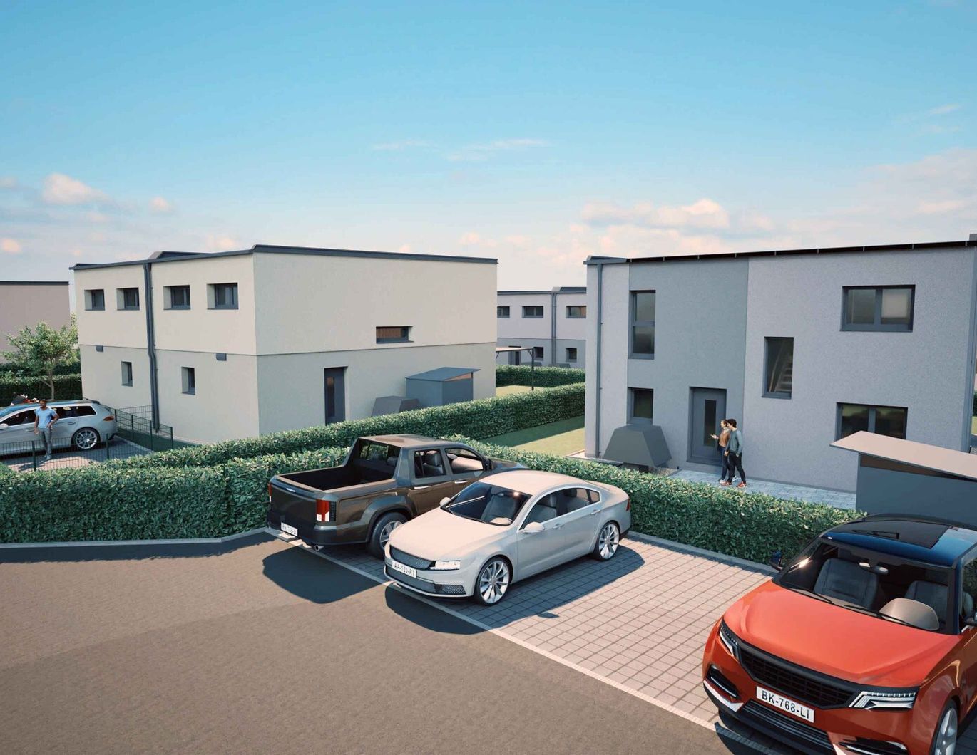 Energiesparendes Einfamilienhaus in Großebersdorf: Wärmepumpe und PV-Anlage