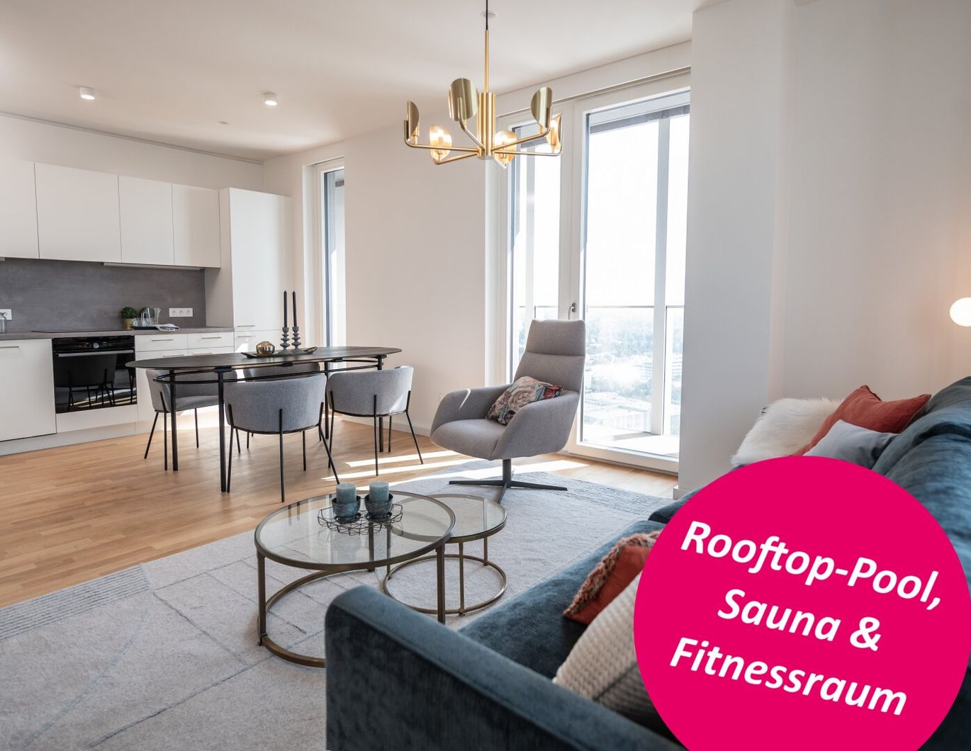 Rooftop Living bei der U1 Kagran - TOWER HOMES im V22