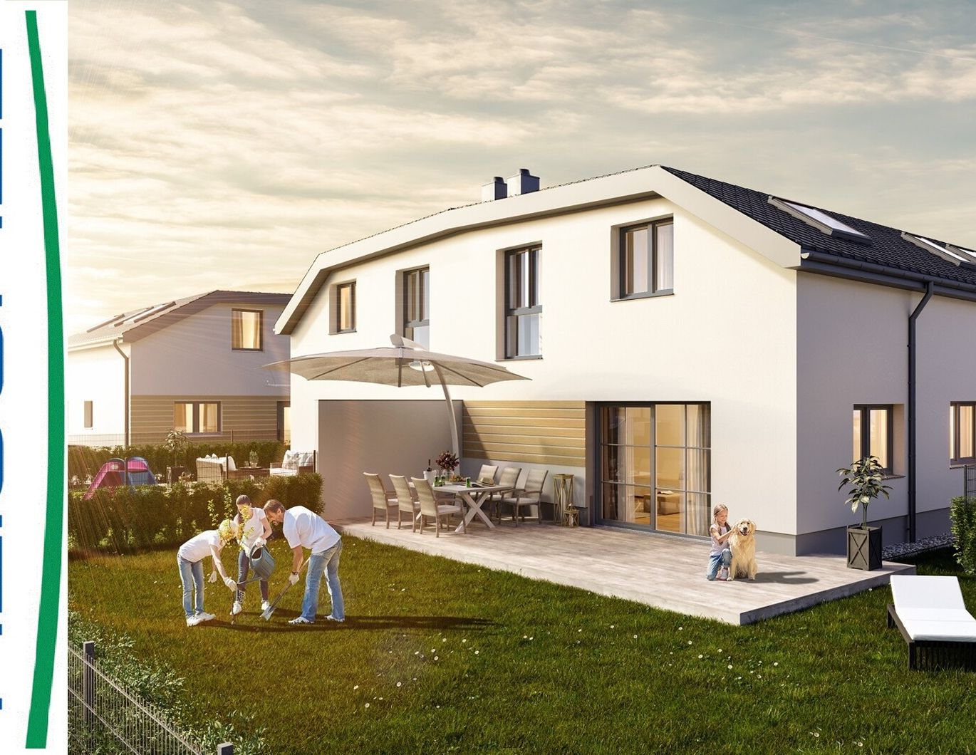 Ihr neues Zuhause in Gaaden -  Provisionsfreie Doppelhaushälfte im Neubau