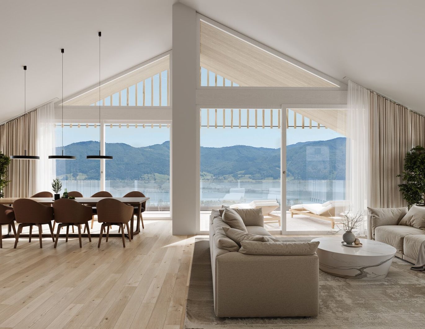 PROVISIONSFREI - Exklusive Apartment-Chalets am Attersee in Nußdorf