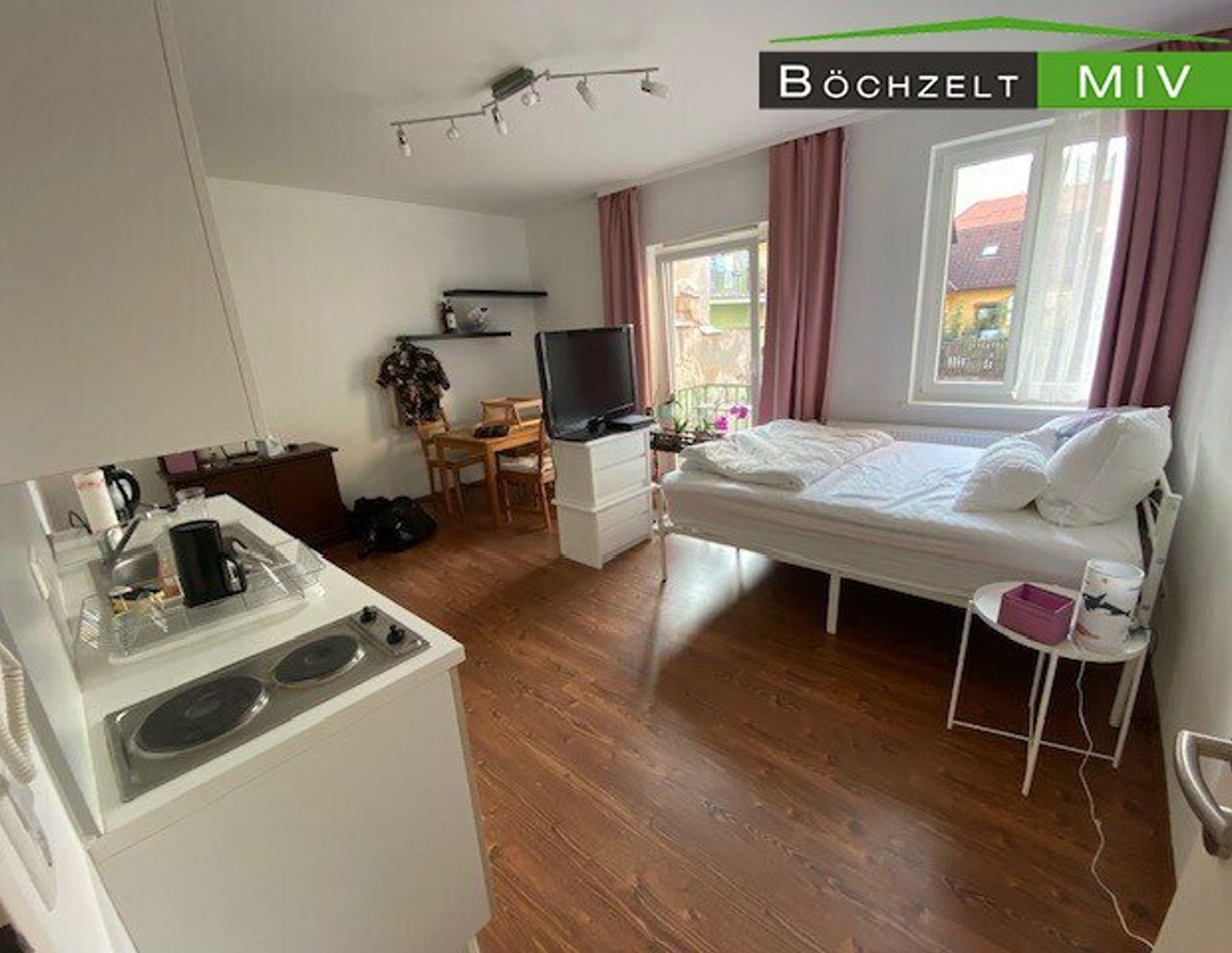 NAHE UNI - LEOBEN ** Mietwohnung mit Küchenzeile, kleinen Balkon und ca. 27,69 m²
