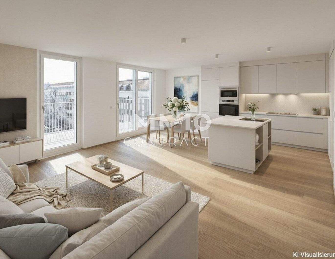 Luxus pur! Exklusiver 4-Zimmer-Dachgeschoss-Erstbezug mit Terrasse und Klimaanlage