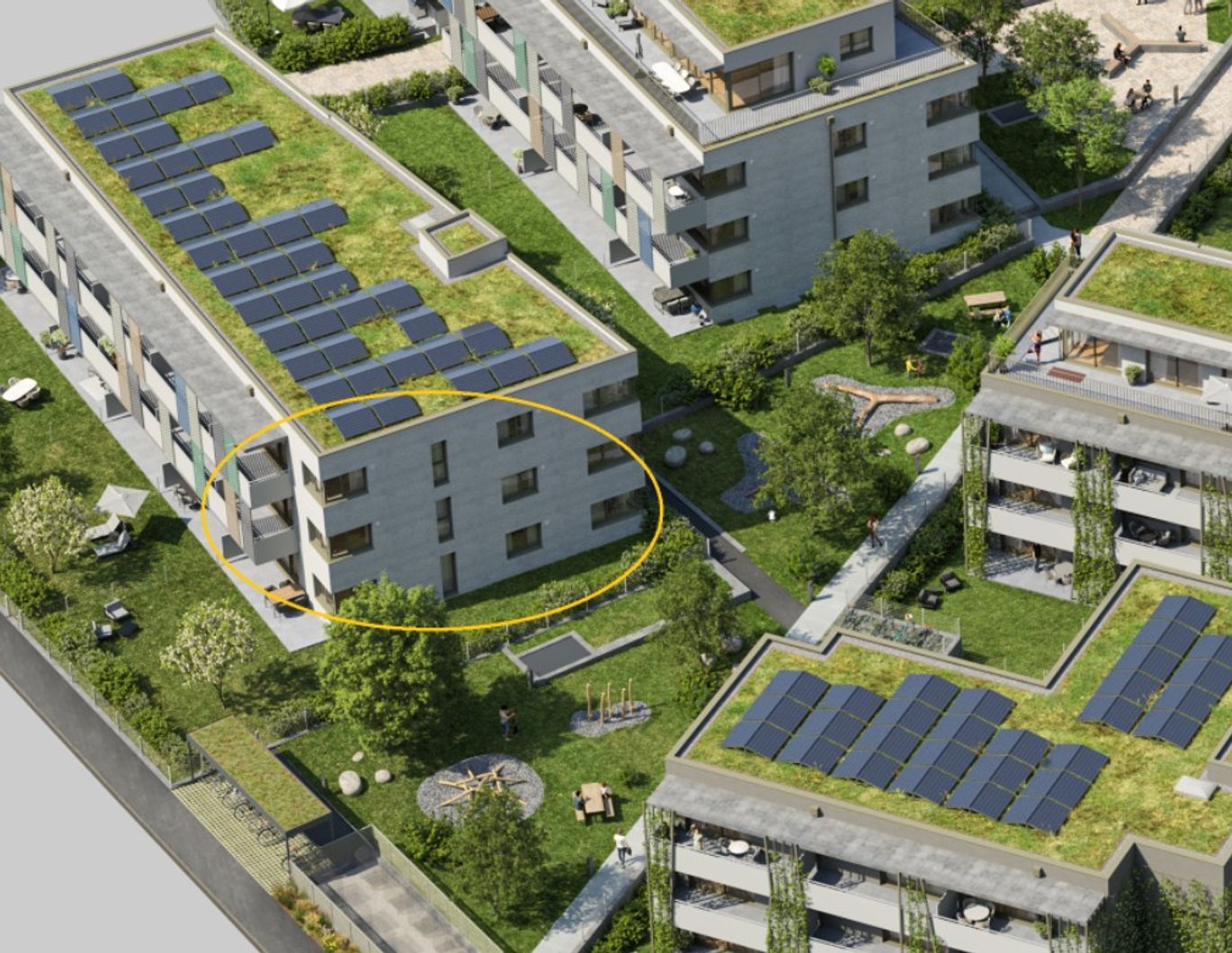 AM FLIEGENSPITZ - 4 Zimmer mit Balkon | Ruhige Lage & Saubere Energie | Provisionsfrei!