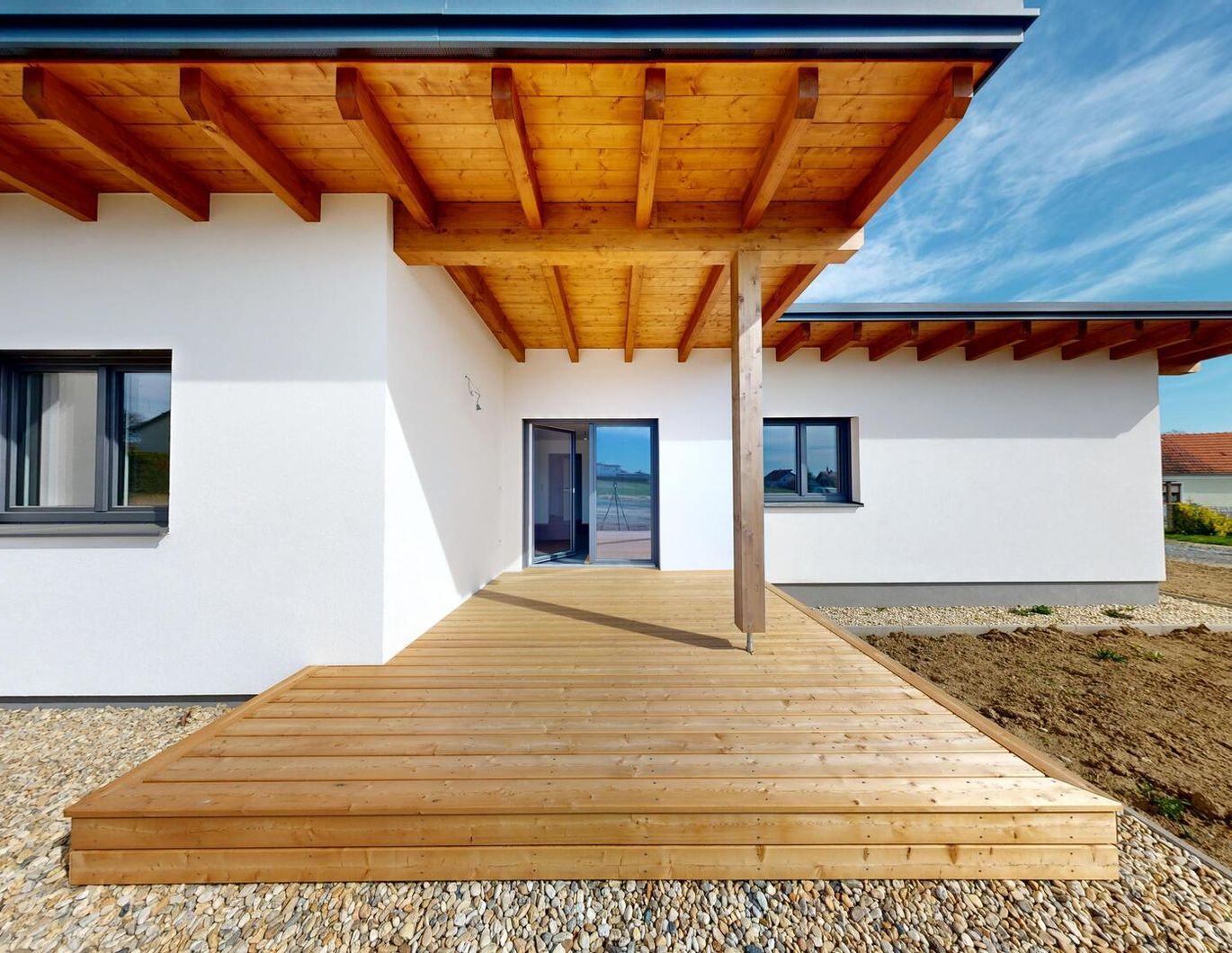 Erstbezug! Neubau! Bungalow! Barrierefreies Wohnen auf einer Ebene!