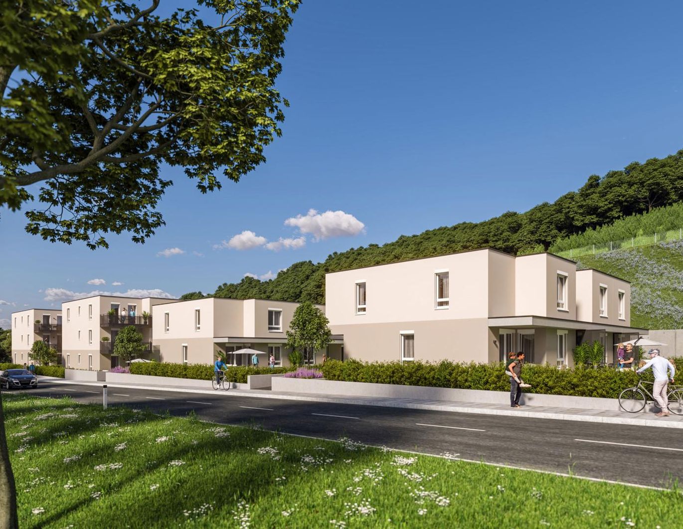 ERSTBEZUG - gefördertes Reihenhaus mit Kaufoption