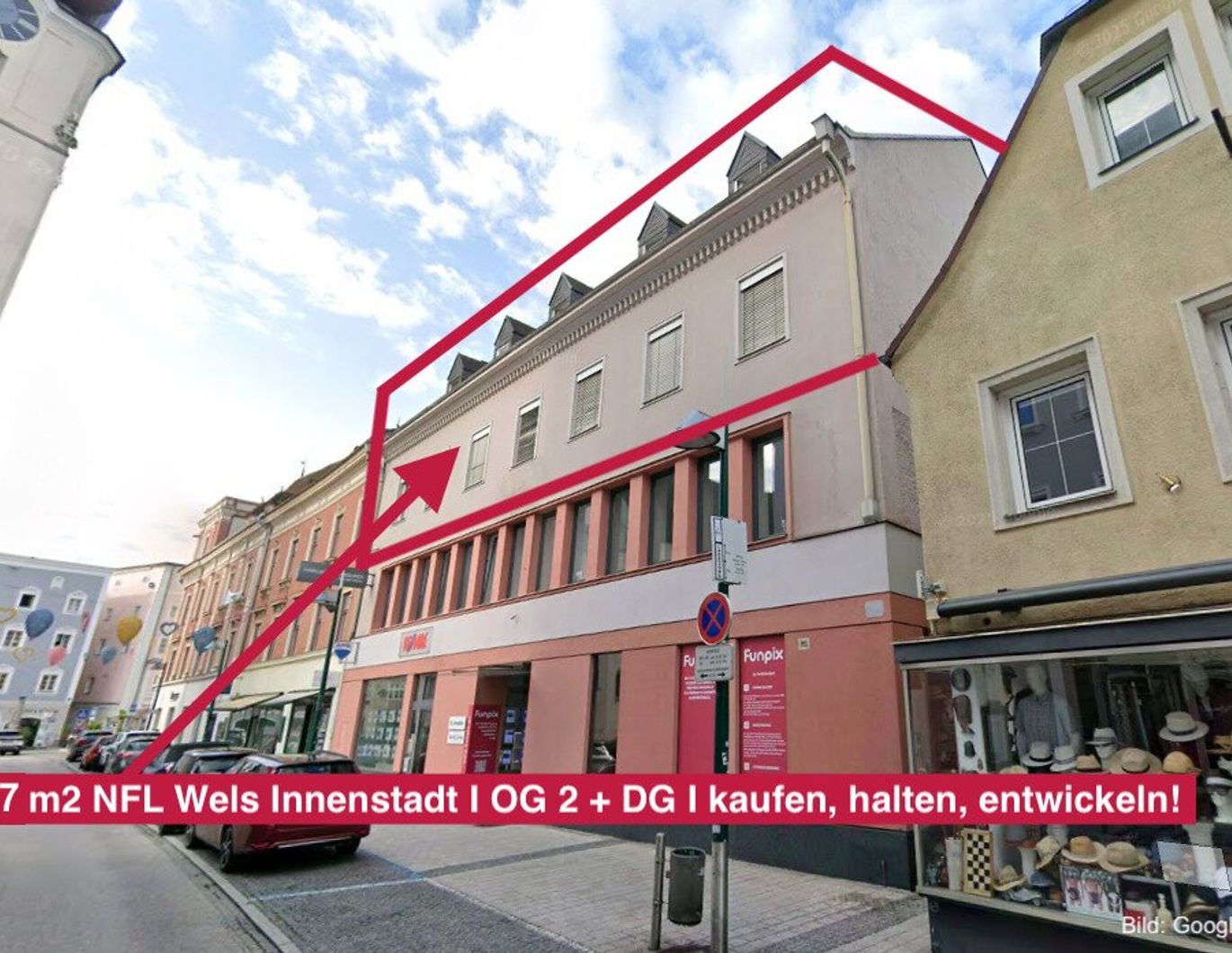 11,9 % Rendite I Innenstadt Wels - Anlageobjekt mit Fix-Cashflow & Entwicklungspotenzial!