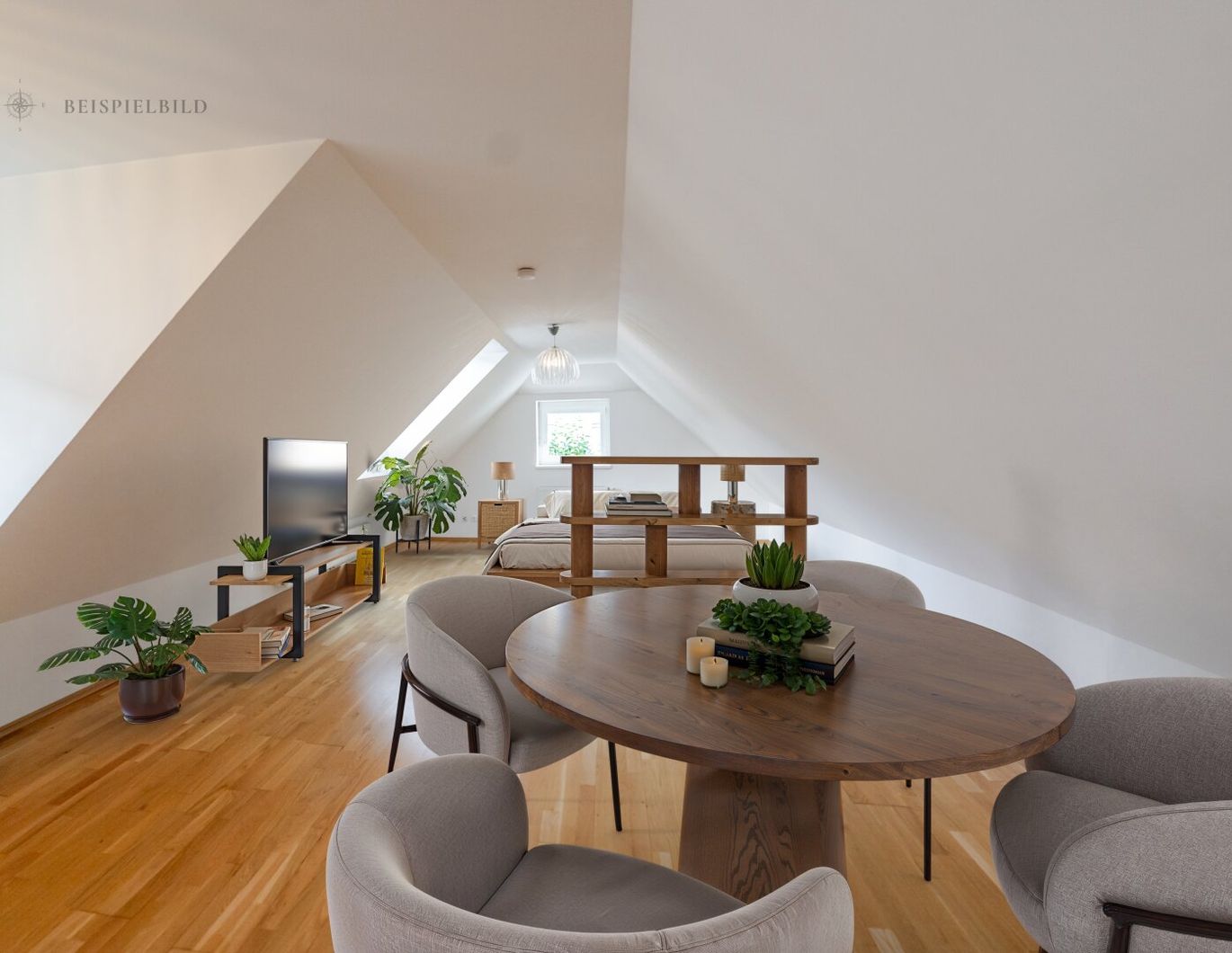 Charmante Dachgeschosswohnung in ruhiger Lage