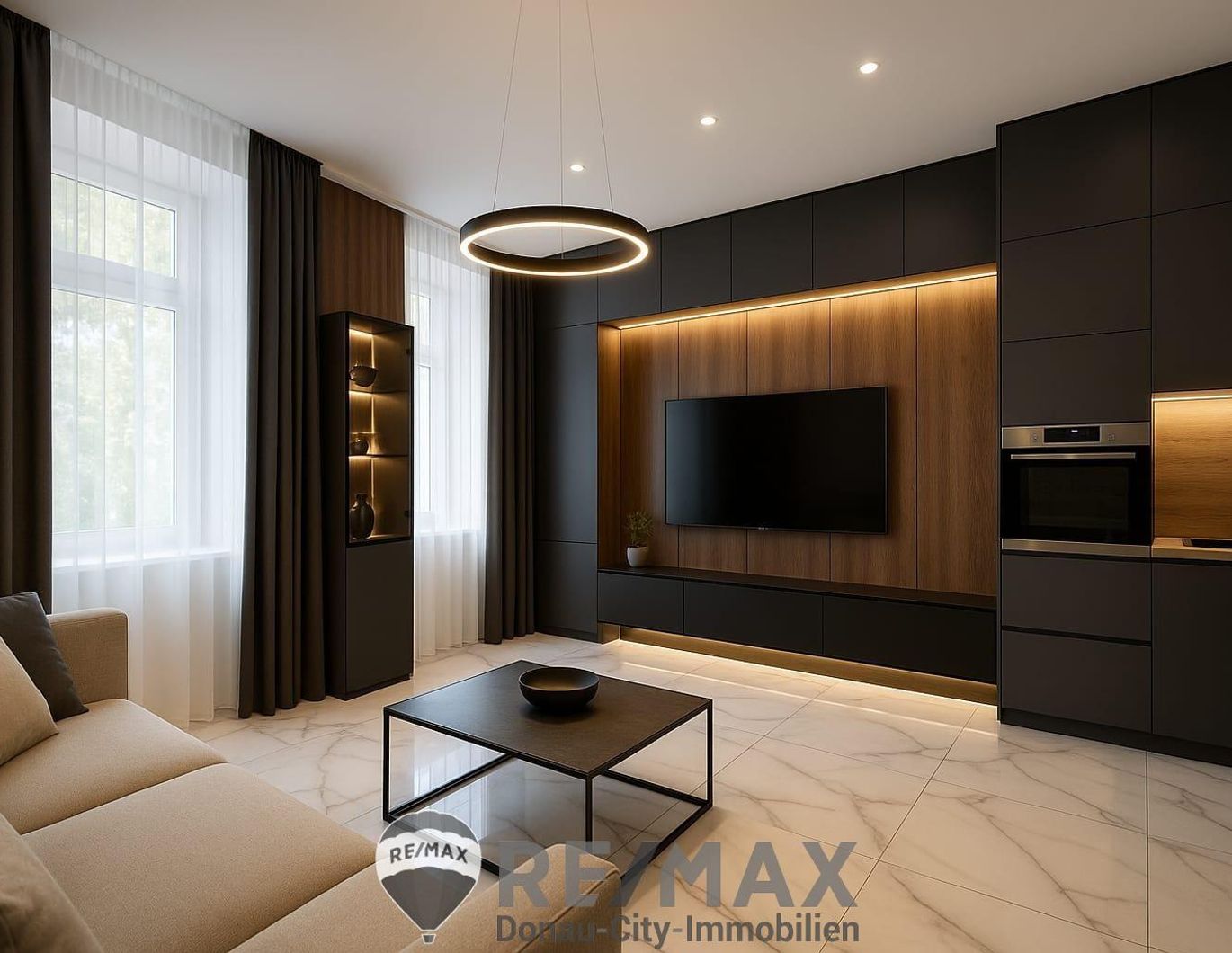 Perfekte Größe für Singles & Paare - clever geschnitten