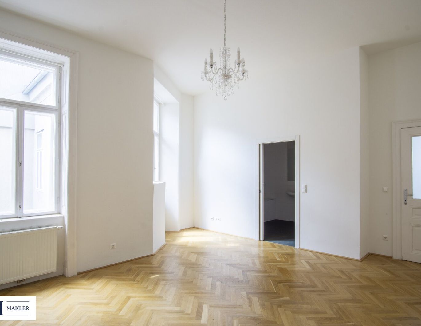 Grand Park Residence: Herrschaftlicher Altbau mit Weit- und Grünblick