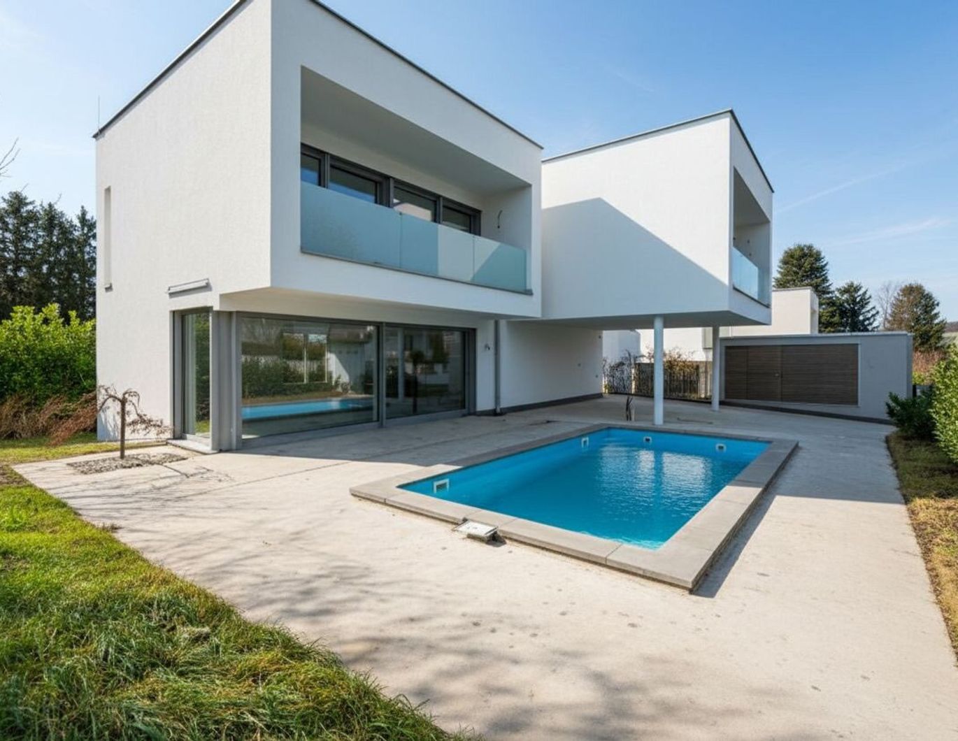 Erstbezug! Moderne Architekten-Villa mit Pool in Tulbing