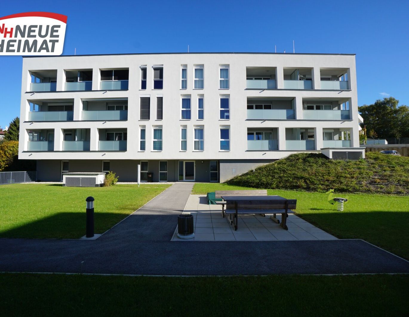 Gemütliche 2-Zimmer-Genossenschaftswohnung mit Loggia und Tiefgarage in Mauthausen!