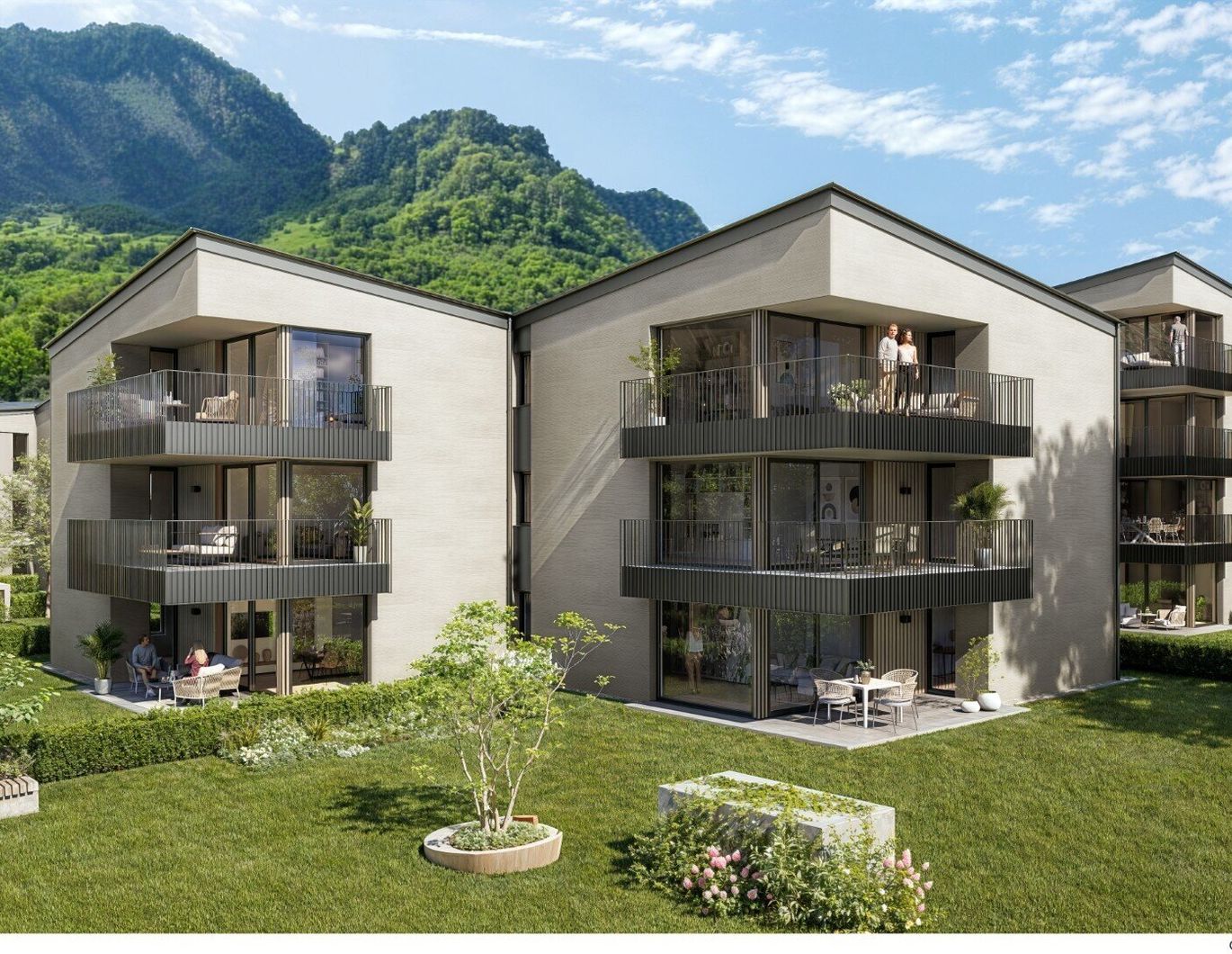 3-Zimmer-Gartenwohnung B2-Top 3 | Wohnen im Herzen von Grödig