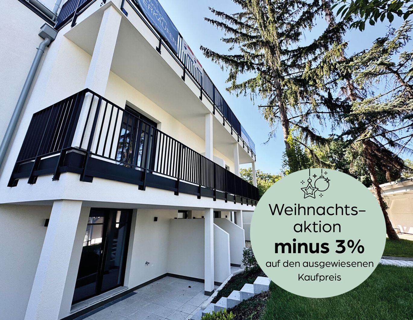 -3% Winterbonus: großzügiges 2-Zimmer-Gartenjuwel mit Terrasse in Hacking