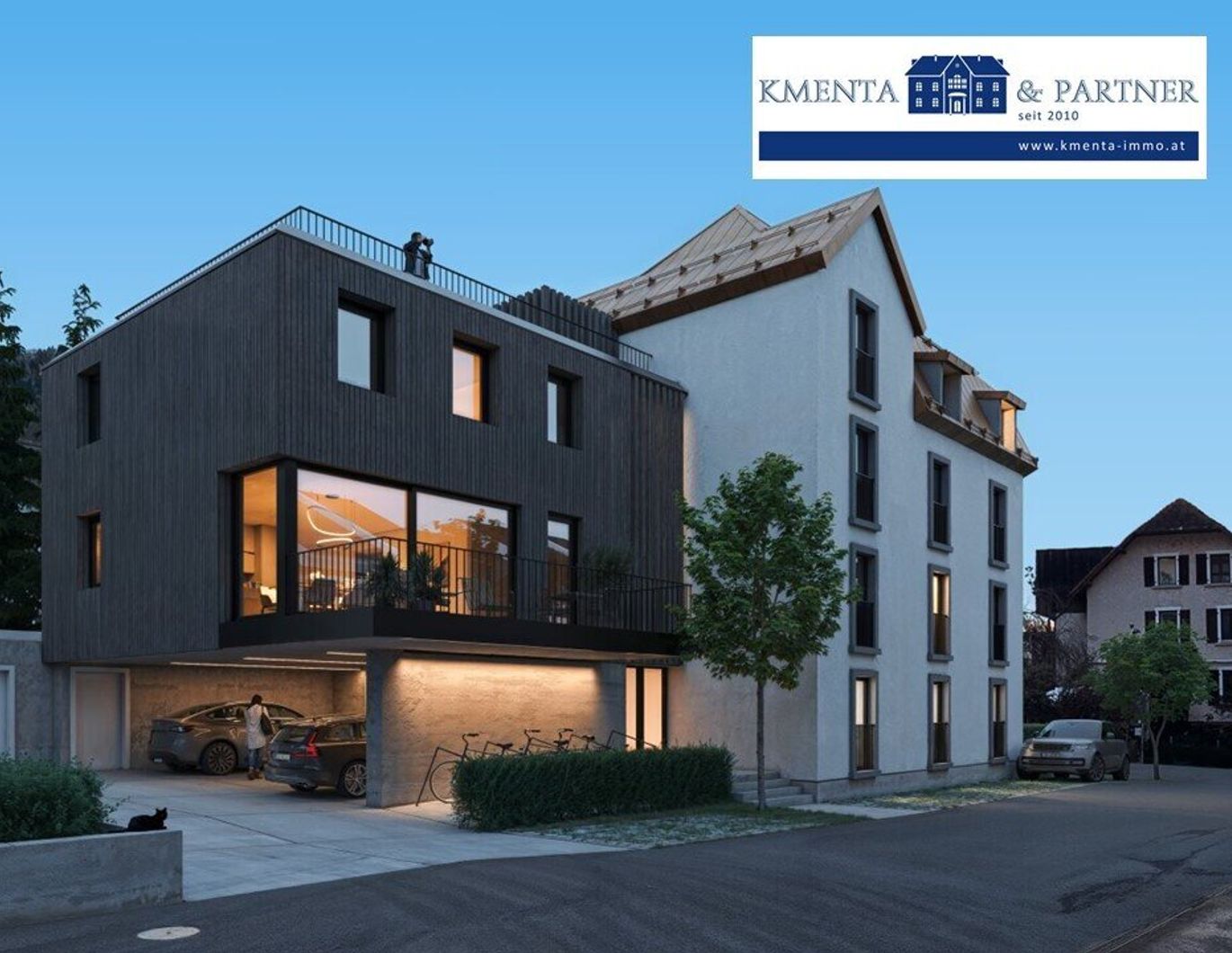 Wohnen wie im eigenen Haus: lichtdurchflutet, geräumig und Dachterrasse