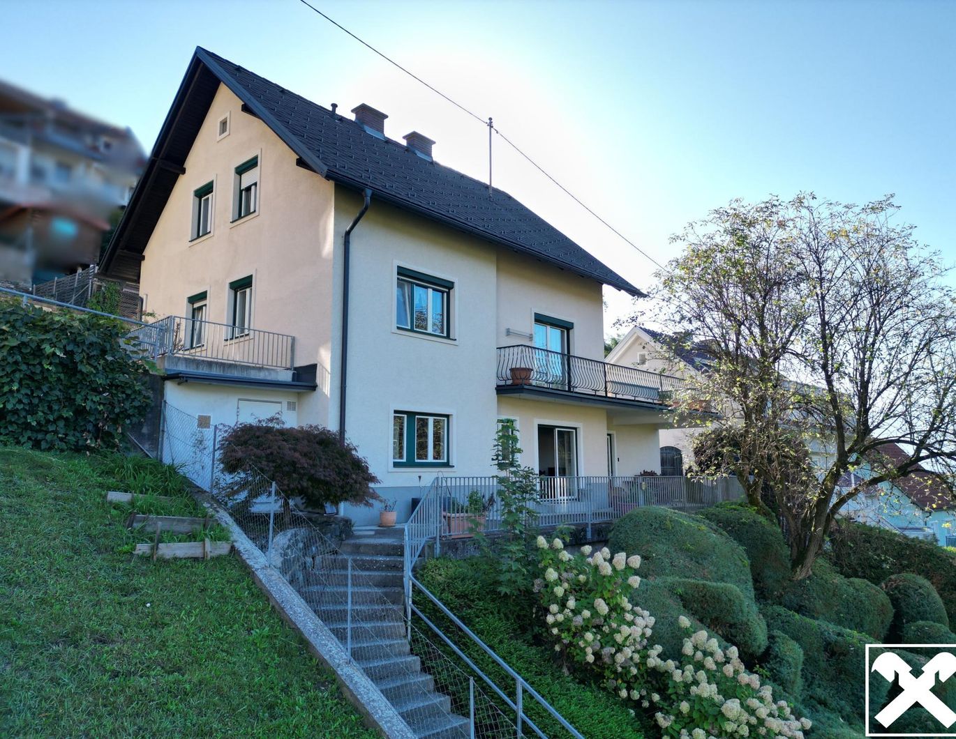 Großzügiges Wohnhaus in Völkermarkt - Zentrumslage mit Garten, Balkon, Terrassen & Top-Infrastruktur
