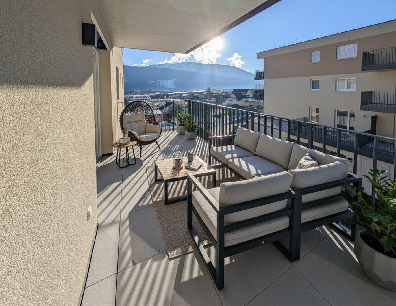 3-Zimmer-Balkonwohnung mit unverbaubaren Blick ins Ennstal!