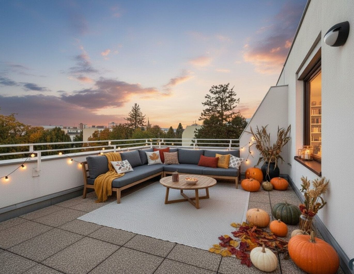 Rooftop-Refugium mit 2 uneinsehbaren Terrassen! 2-Zi-Apartment zentral & Ausblick mit Wow-Effekt.