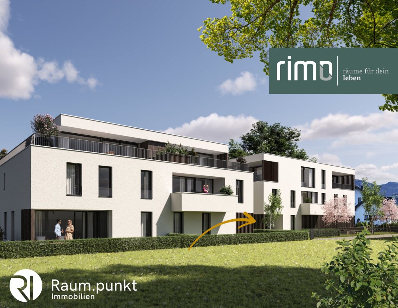 2-Zimmer-Gartenwohnung in Altach - Ruhelage / Top A1