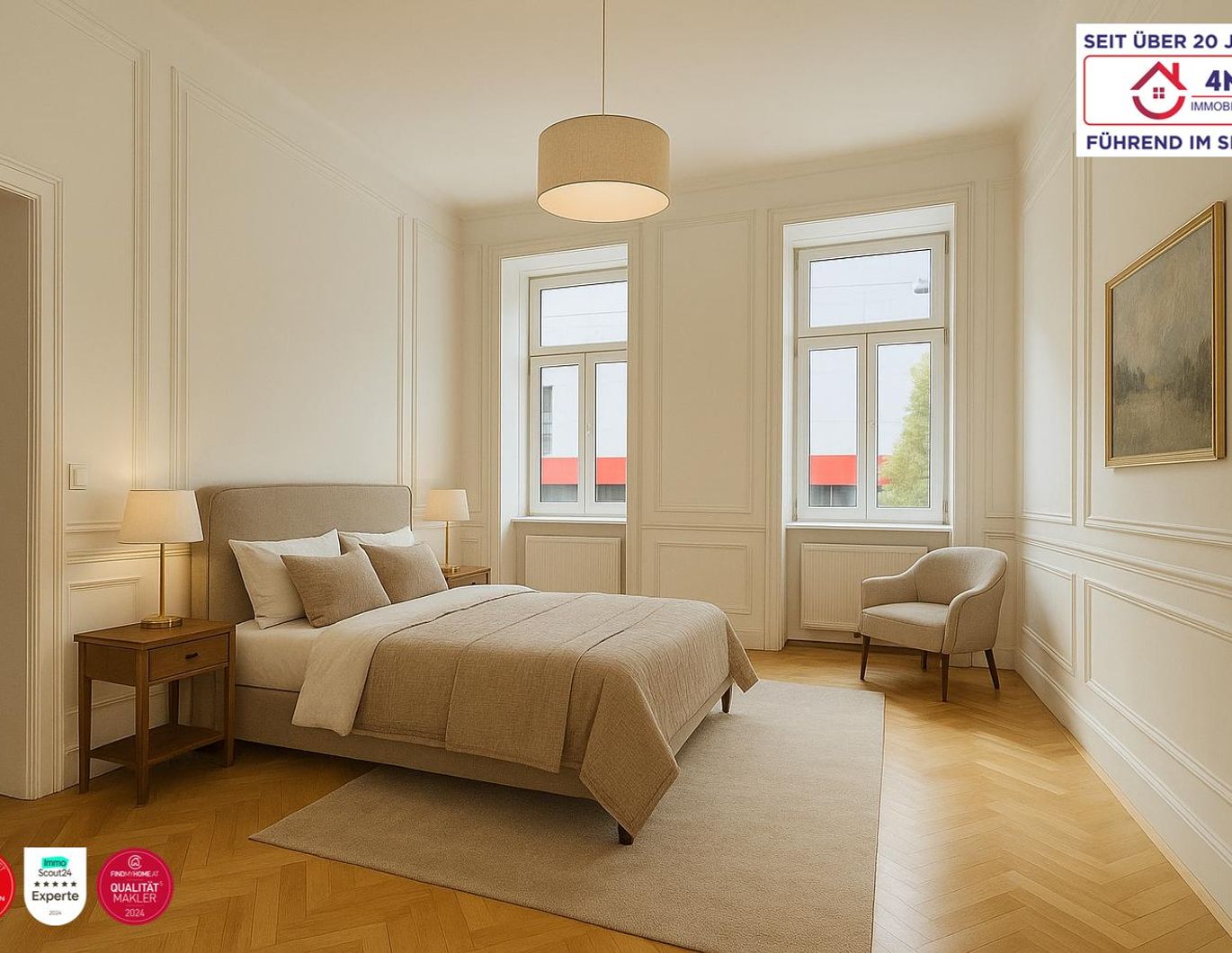 Kernsaniert & sonnig - Gründerzeitcharme in der Nähe des Wilhelminenbergs