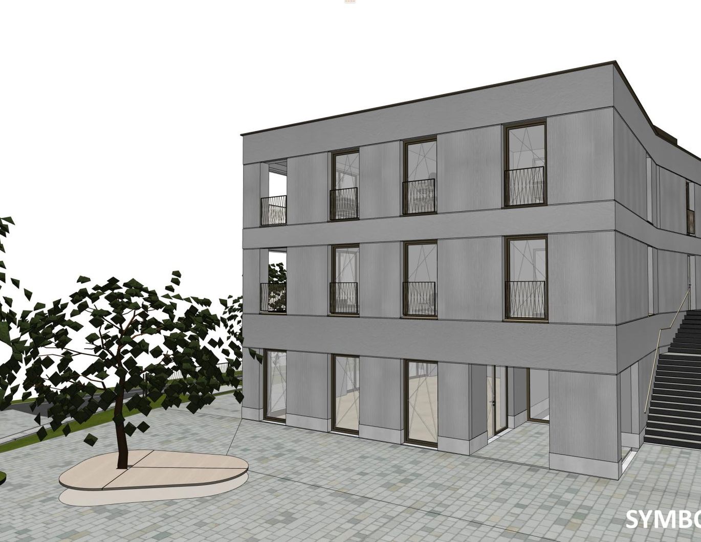Neubau-Mietwohnung im Zentrum von Schönau