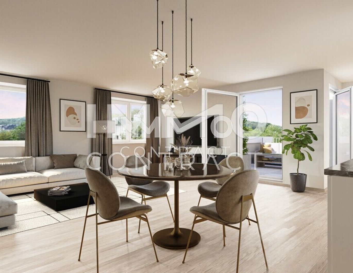 Familienwohnung mit Balkon in nachhaltigem Neubau in der Nähe zur U4!