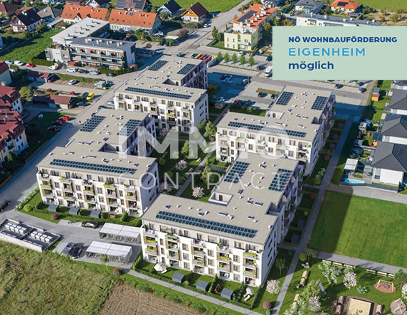 Urbanes Leben im  Wohnpark Obergrafendorf