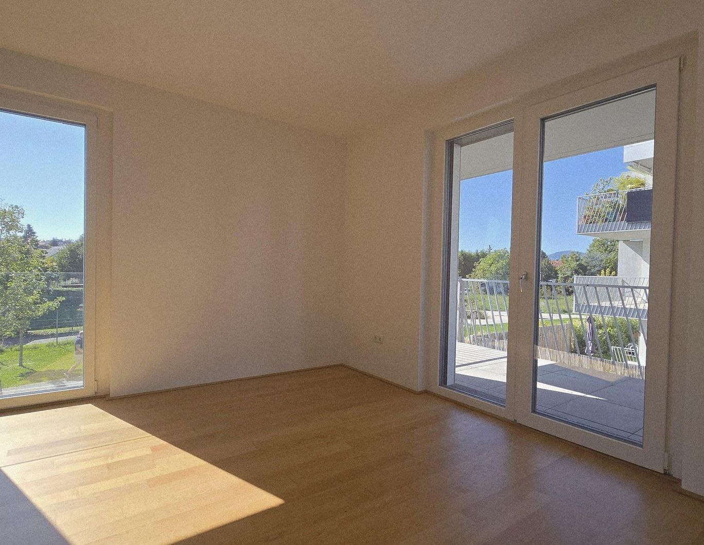 Neubauwohnung in ruhiger Südwestlage und großer Loggia