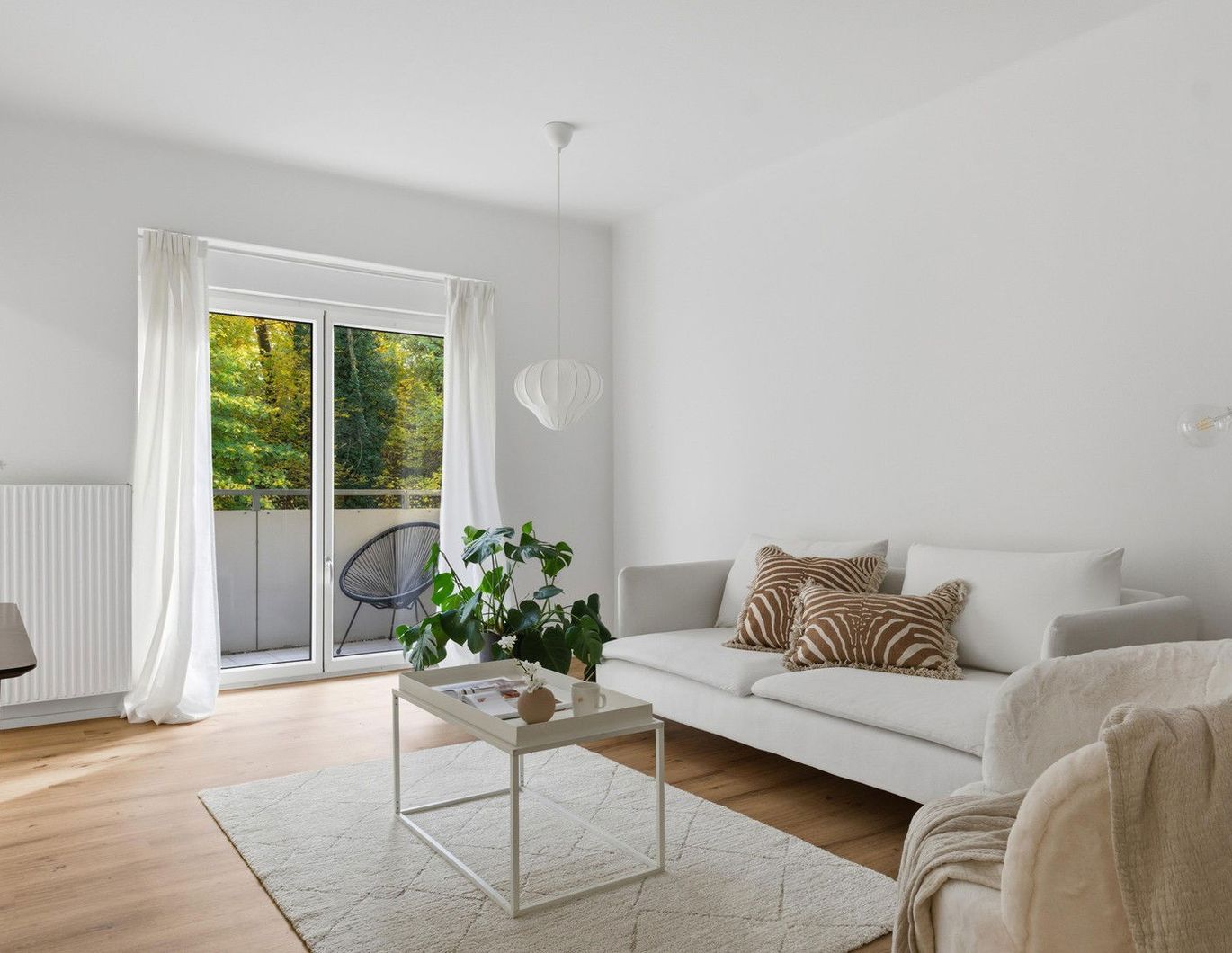 Modern sanierte 3 Zimmerwohnung mit Sonnenbalkon am Schlosspark in Enns