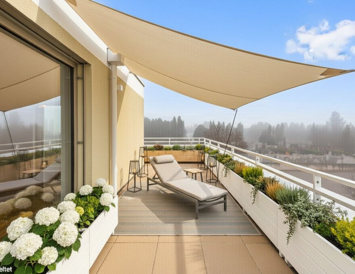 PROVISIONSFREI! Traumhafte 4-Zimmer-Familienwohnung | Terrasse von jedem Raum aus begehbar | Grünblick