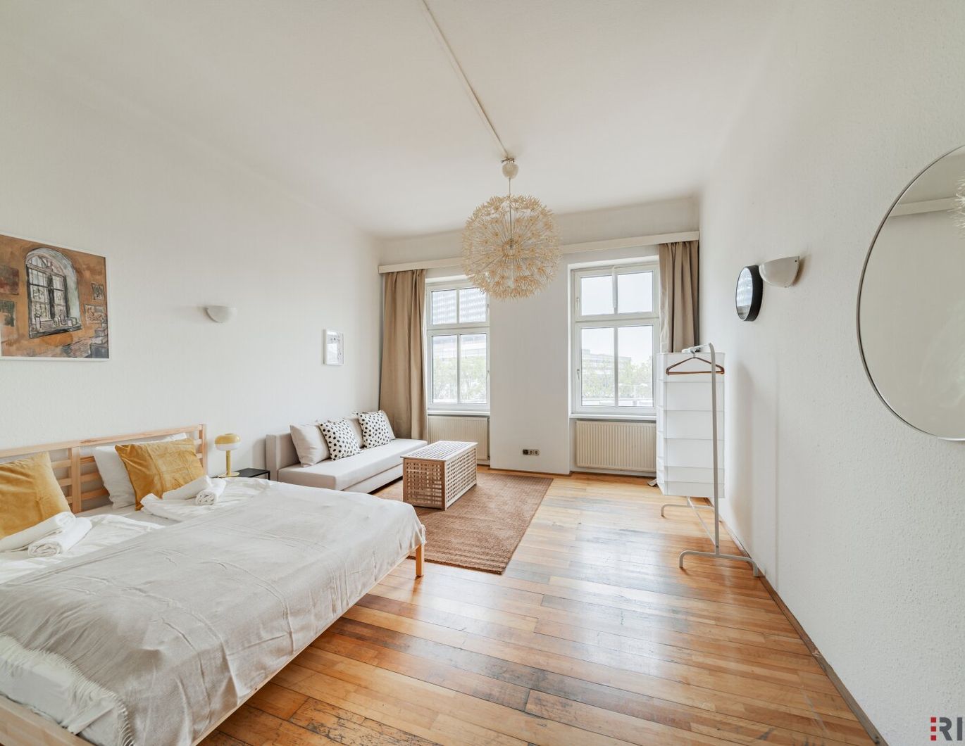 RETRO-CHIC II AIRBNB oder SELBST EINZIEHEN II KOMPLETT MÖBLIERT II ca. 11m² BALKON II SOFORT NUTZBAR II NÄHE U6/AKH/VOLKSOPER/WUK