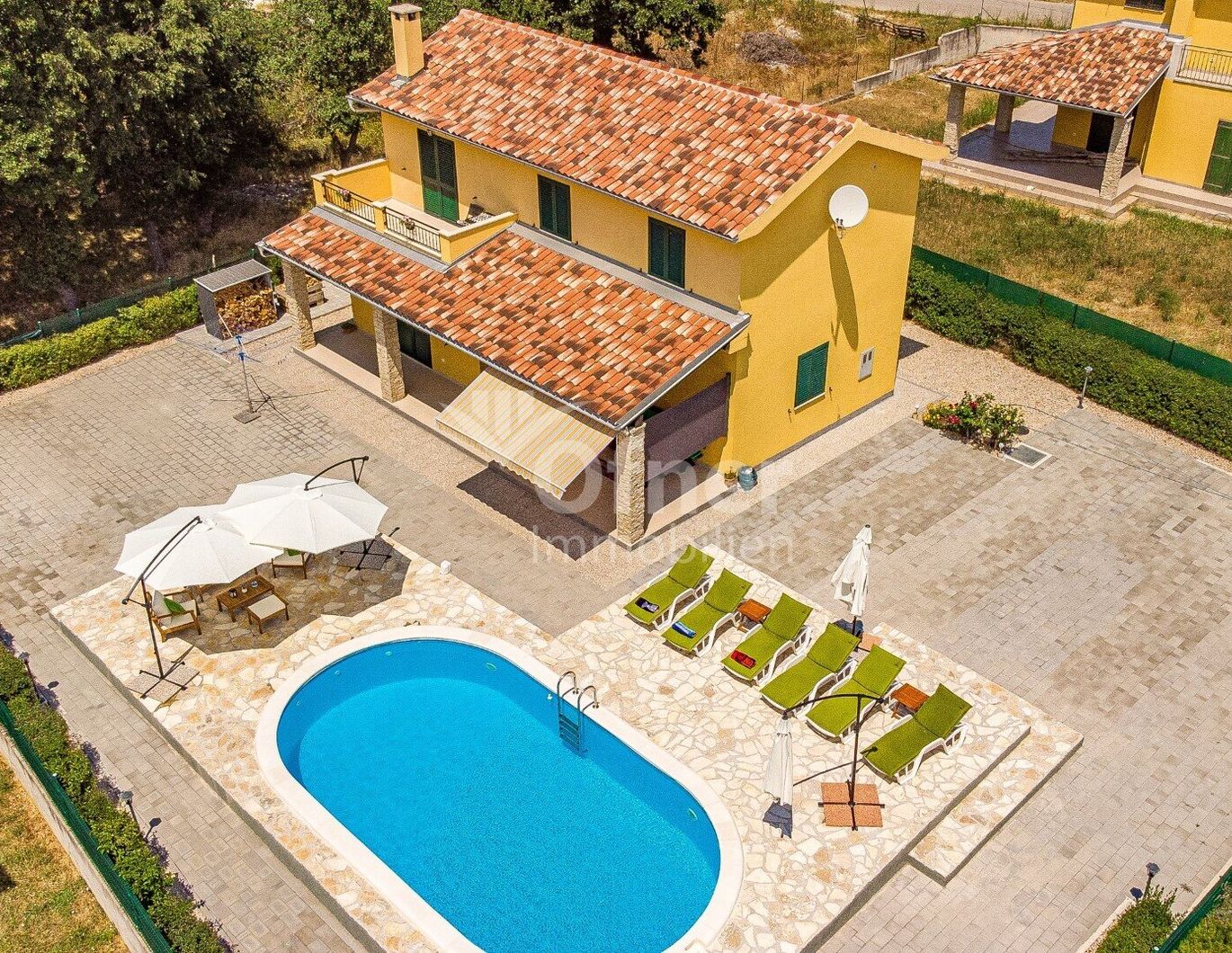 Komplett möbliertes Haus mit Pool - Radovin, Ražanac