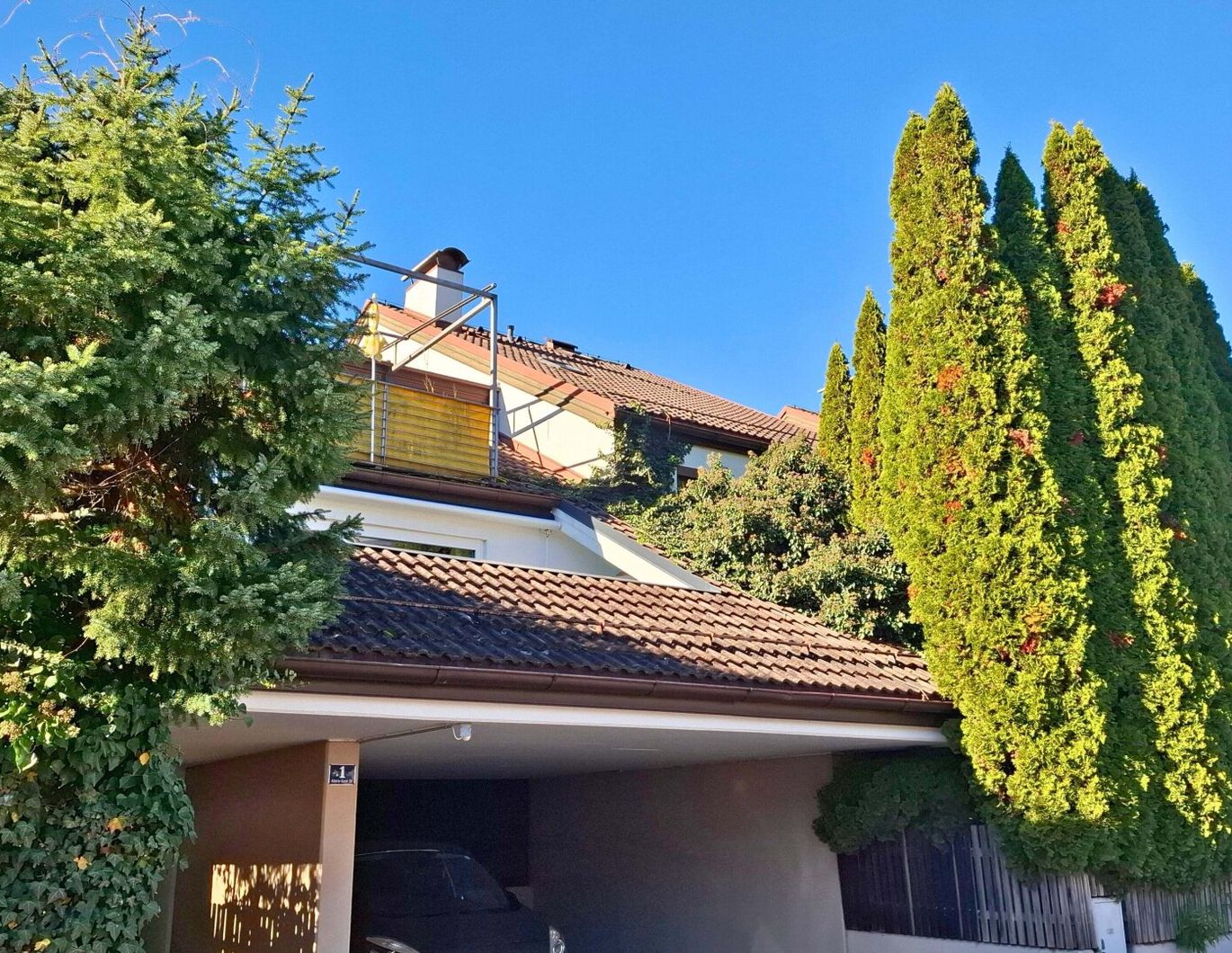 Renovierte 5 Zi-Maisonette Wohnung mit 2 Terrassen und Traumausblick - Top Lage Aigen