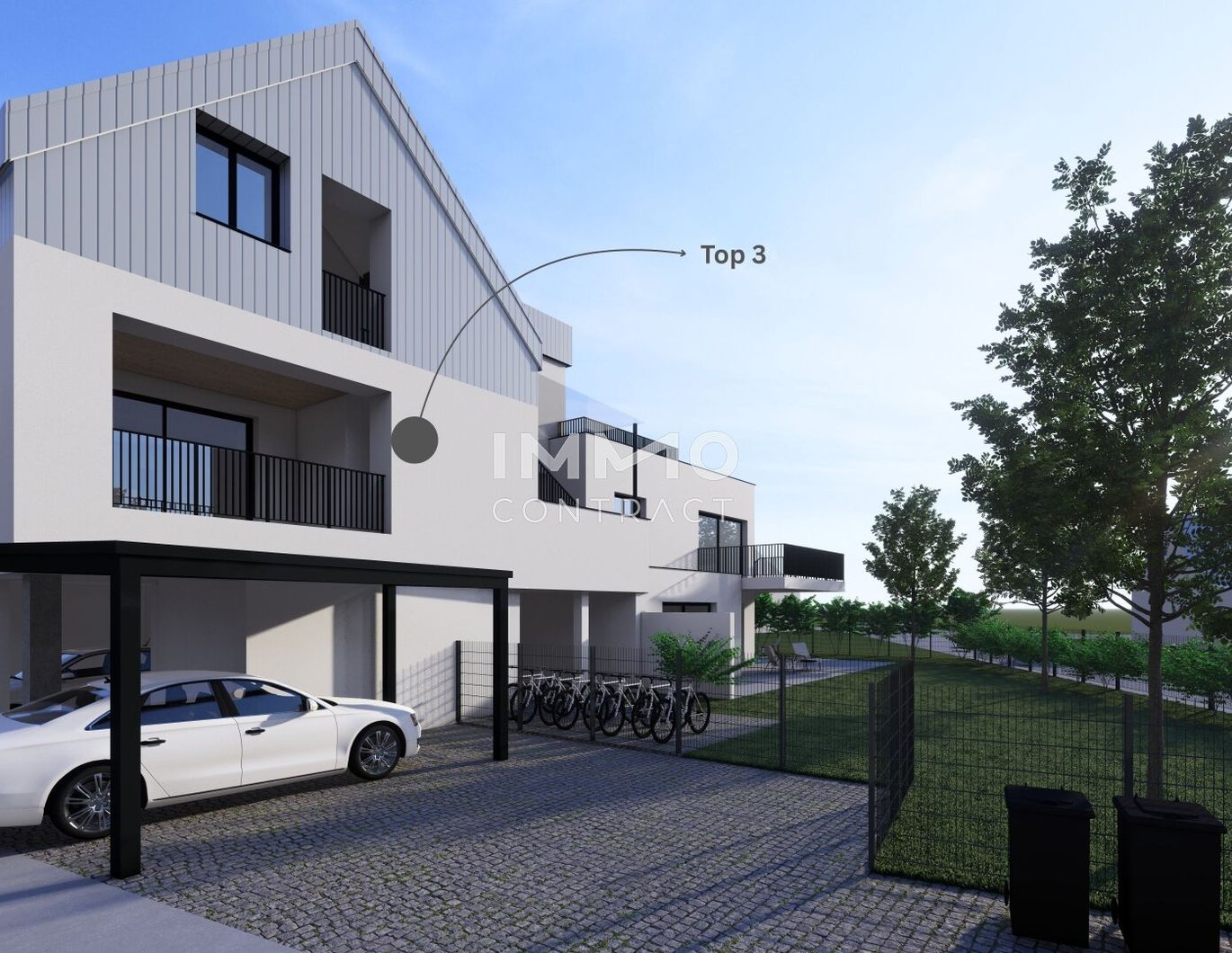 Architektonisch durchdachtes Wohnen mit privater Terrasse!